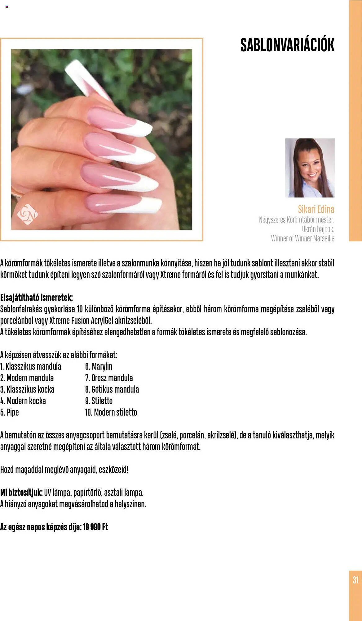 Crystal Nails akciós újság (2025-09-07 - 2025-11-30)