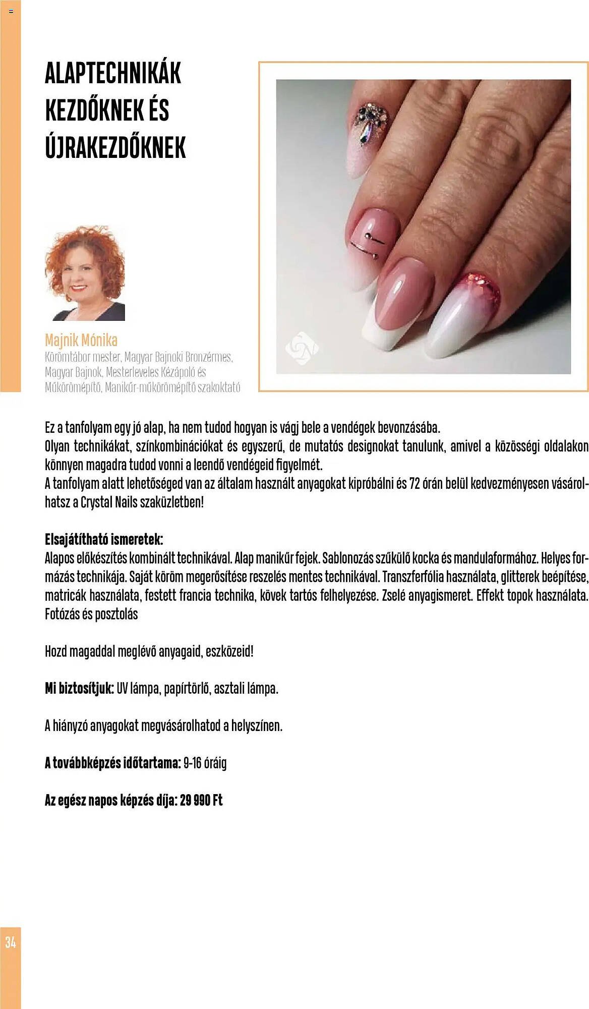 Crystal Nails akciós újság (2025-09-07 - 2025-11-30)