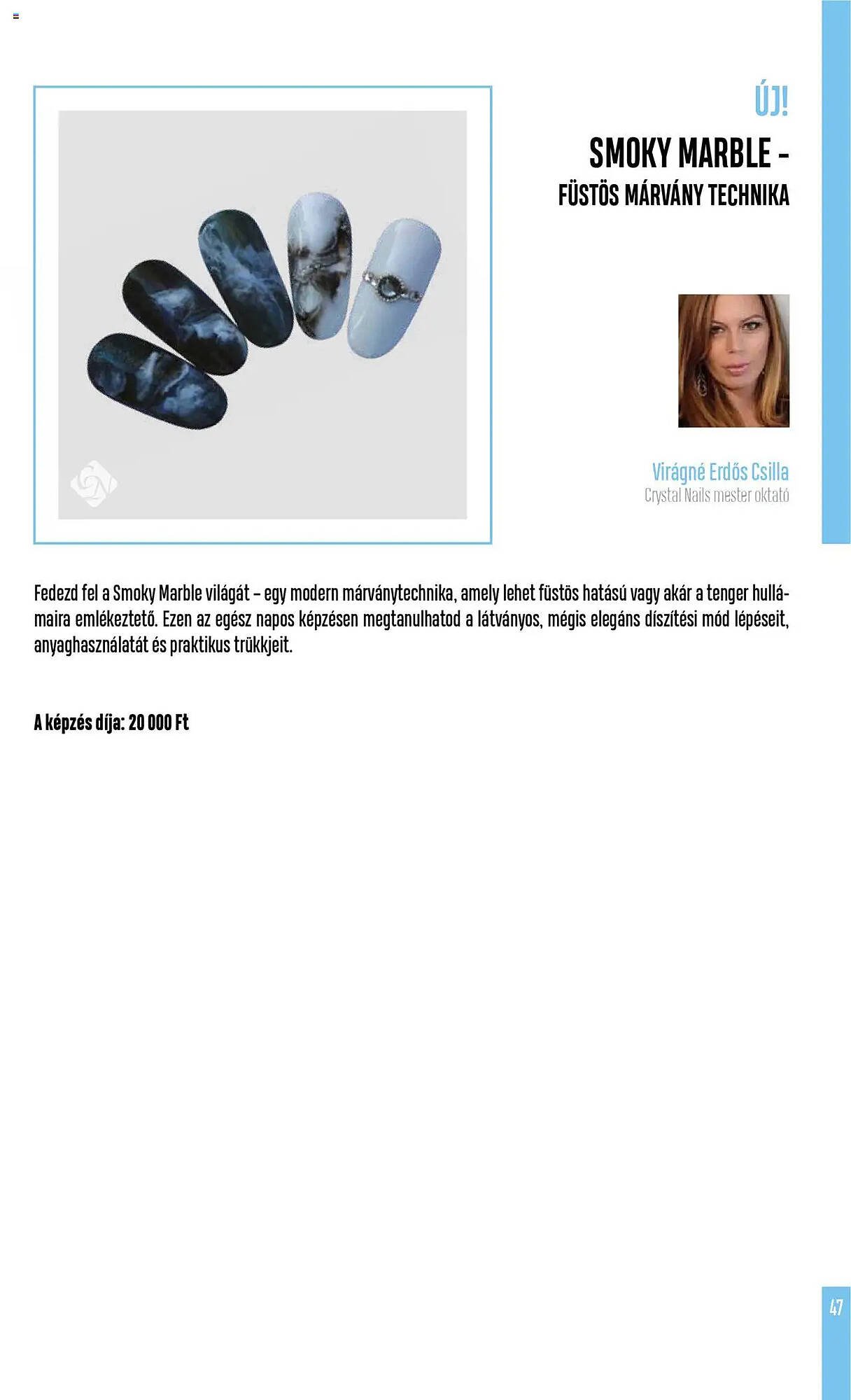 Crystal Nails akciós újság (2025-09-07 - 2025-11-30)