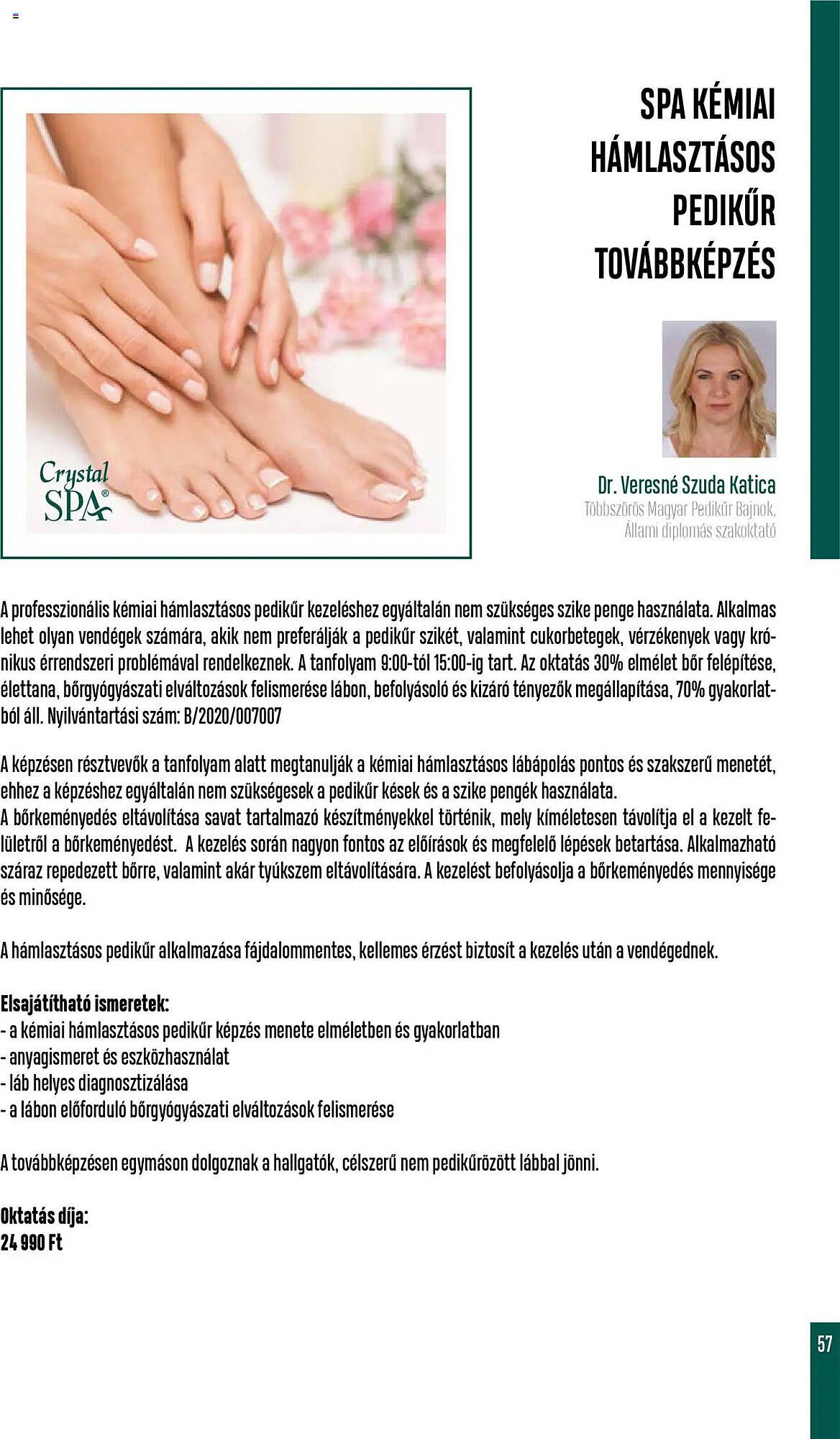 Crystal Nails akciós újság (2025-09-07 - 2025-11-30)