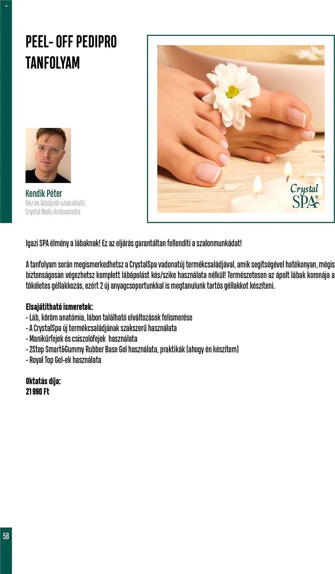 Crystal Nails akciós újság (2025-09-07 - 2025-11-30)