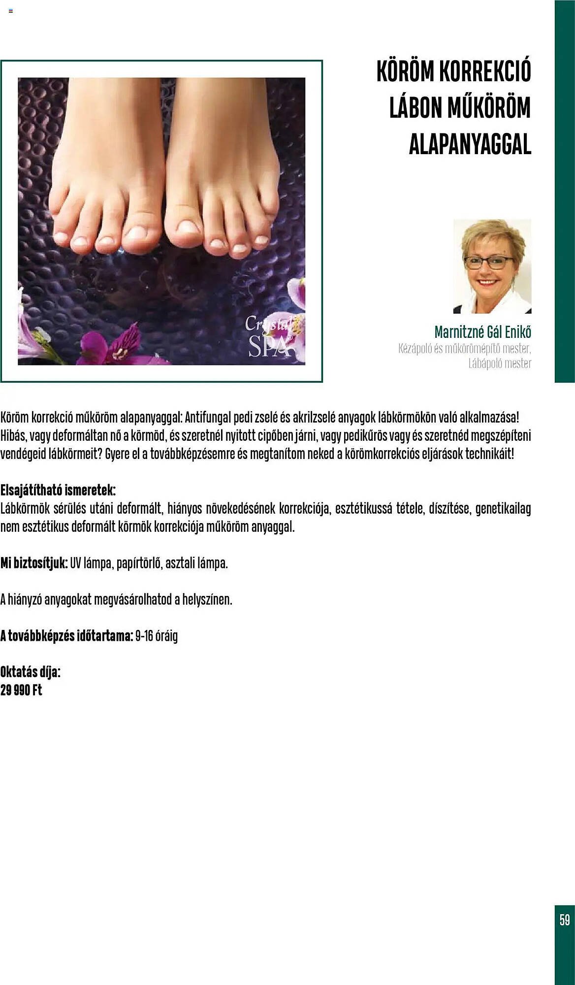 Crystal Nails akciós újság (2025-09-07 - 2025-11-30)