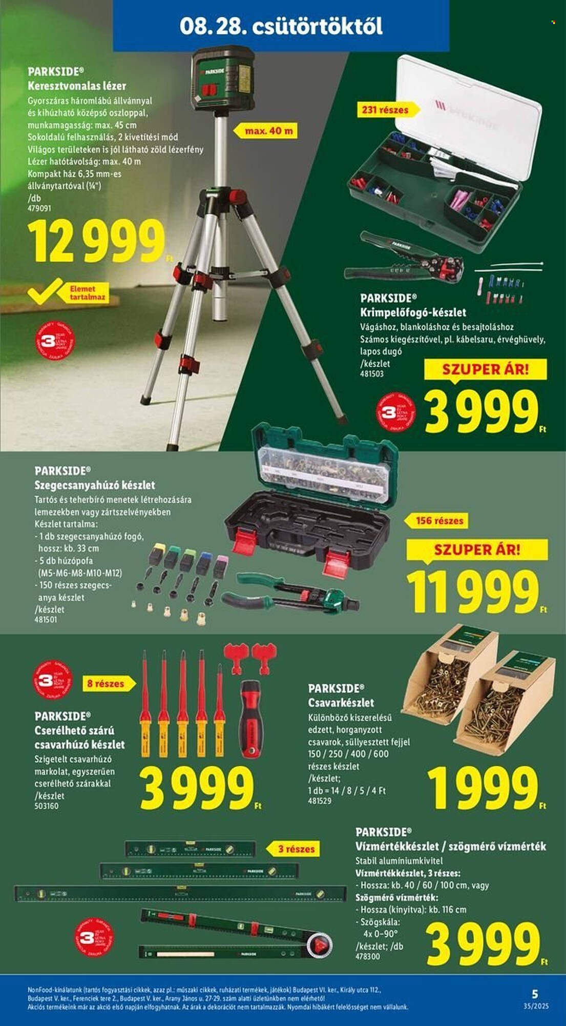 Lidl akciós újság (2025-08-28 - 2025-09-03)