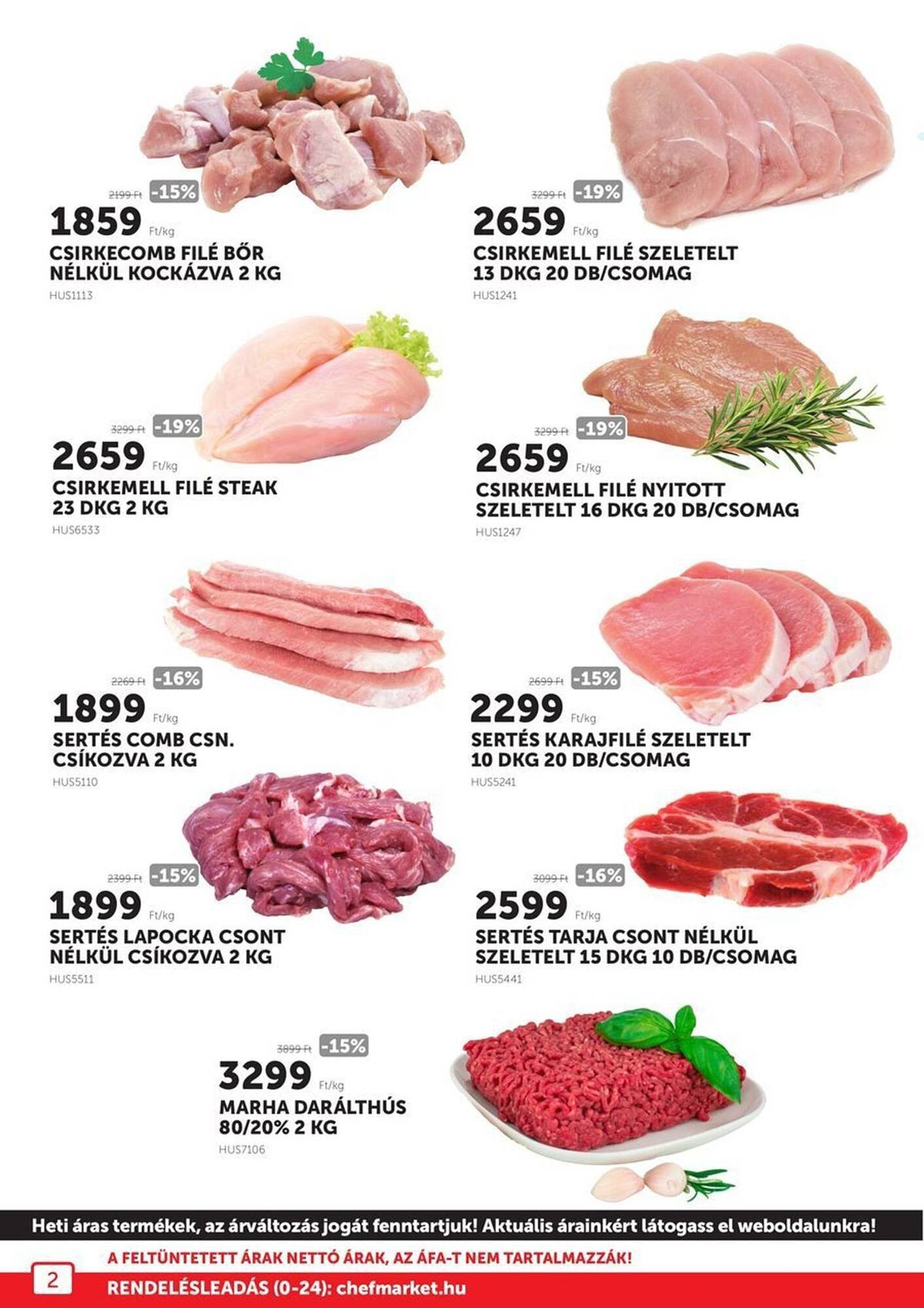 Chef Market akciós újság (2025-09-01 - 2025-09-30)