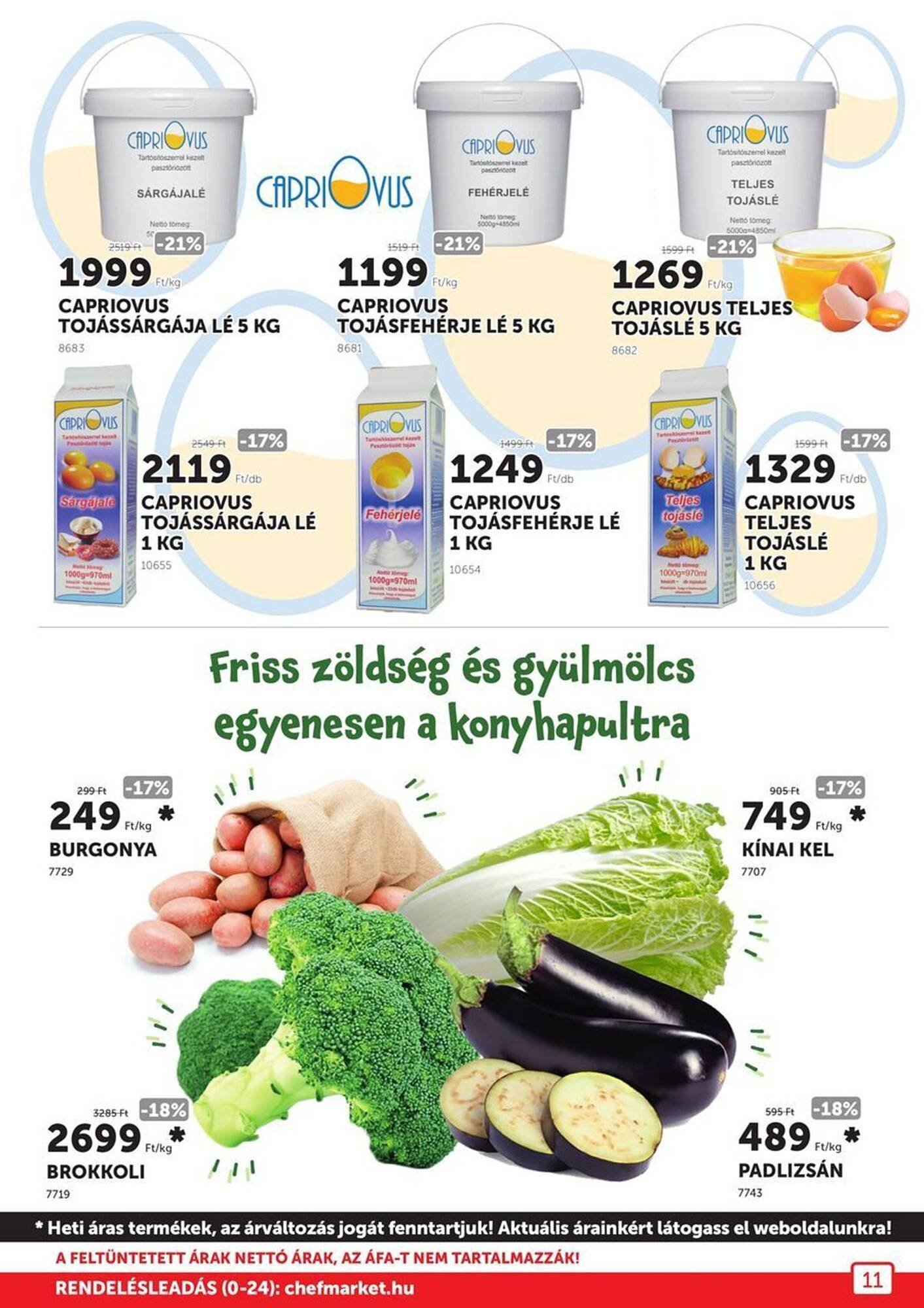 Chef Market akciós újság (2025-09-01 - 2025-09-30)