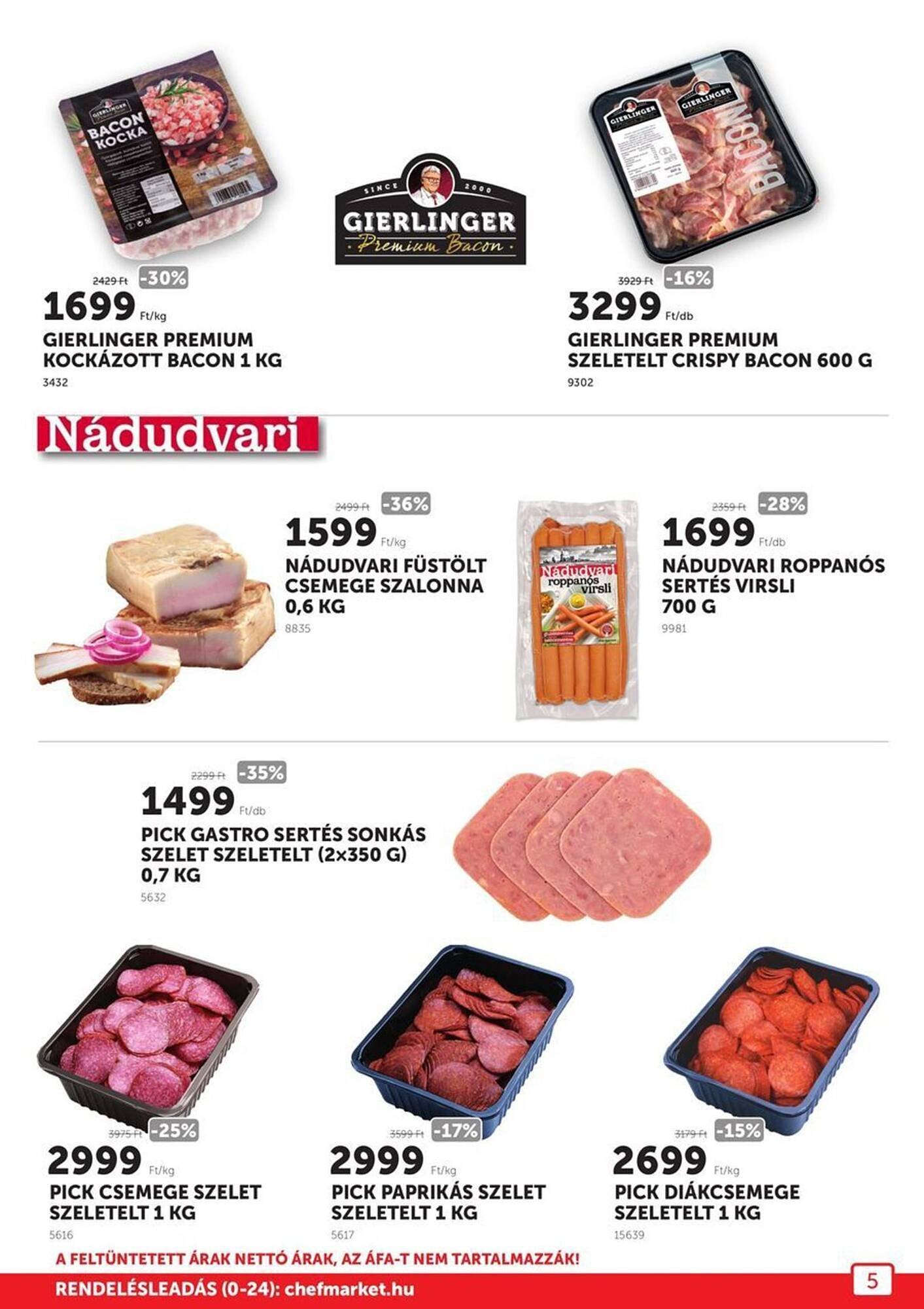 Chef Market akciós újság (2025-09-01 - 2025-09-30)