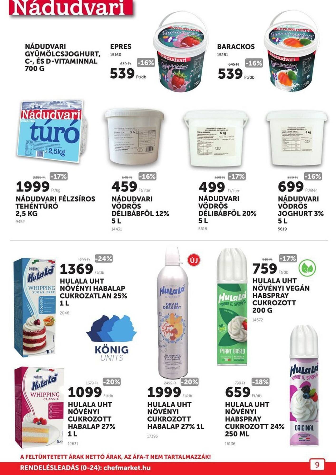 Chef Market akciós újság (2025-09-01 - 2025-09-30)
