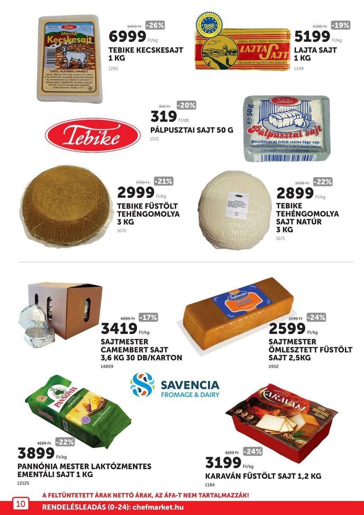Chef Market akciós újság (2025-09-01 - 2025-09-30)