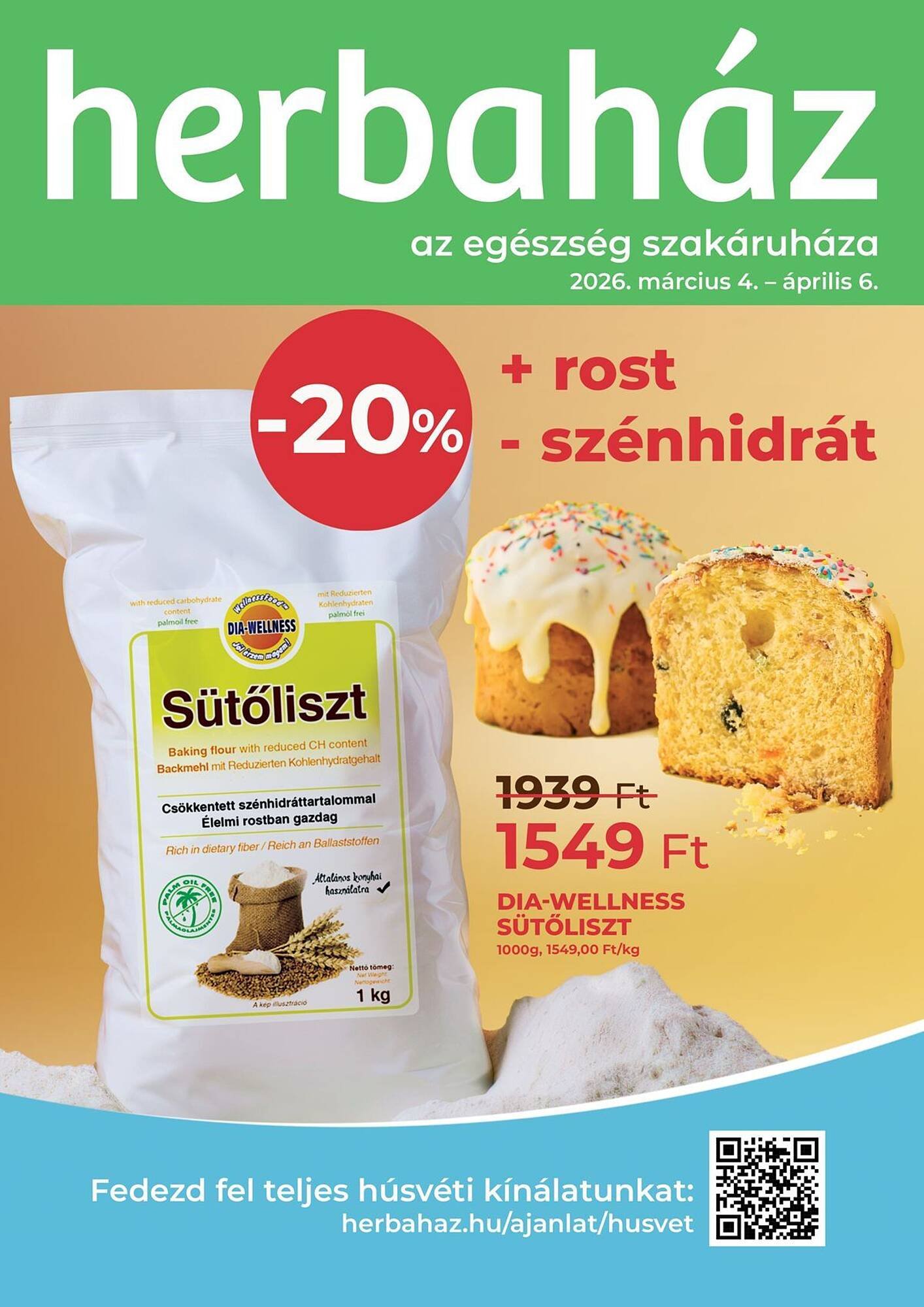 Herbaház akciós újság (2026-03-04 - 2026-04-06)