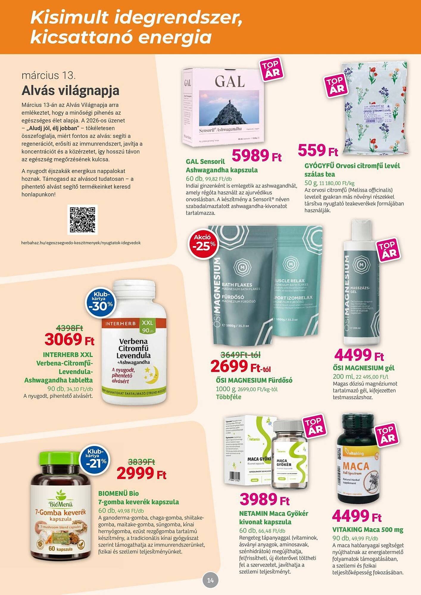 Herbaház akciós újság (2026-03-04 - 2026-04-06)