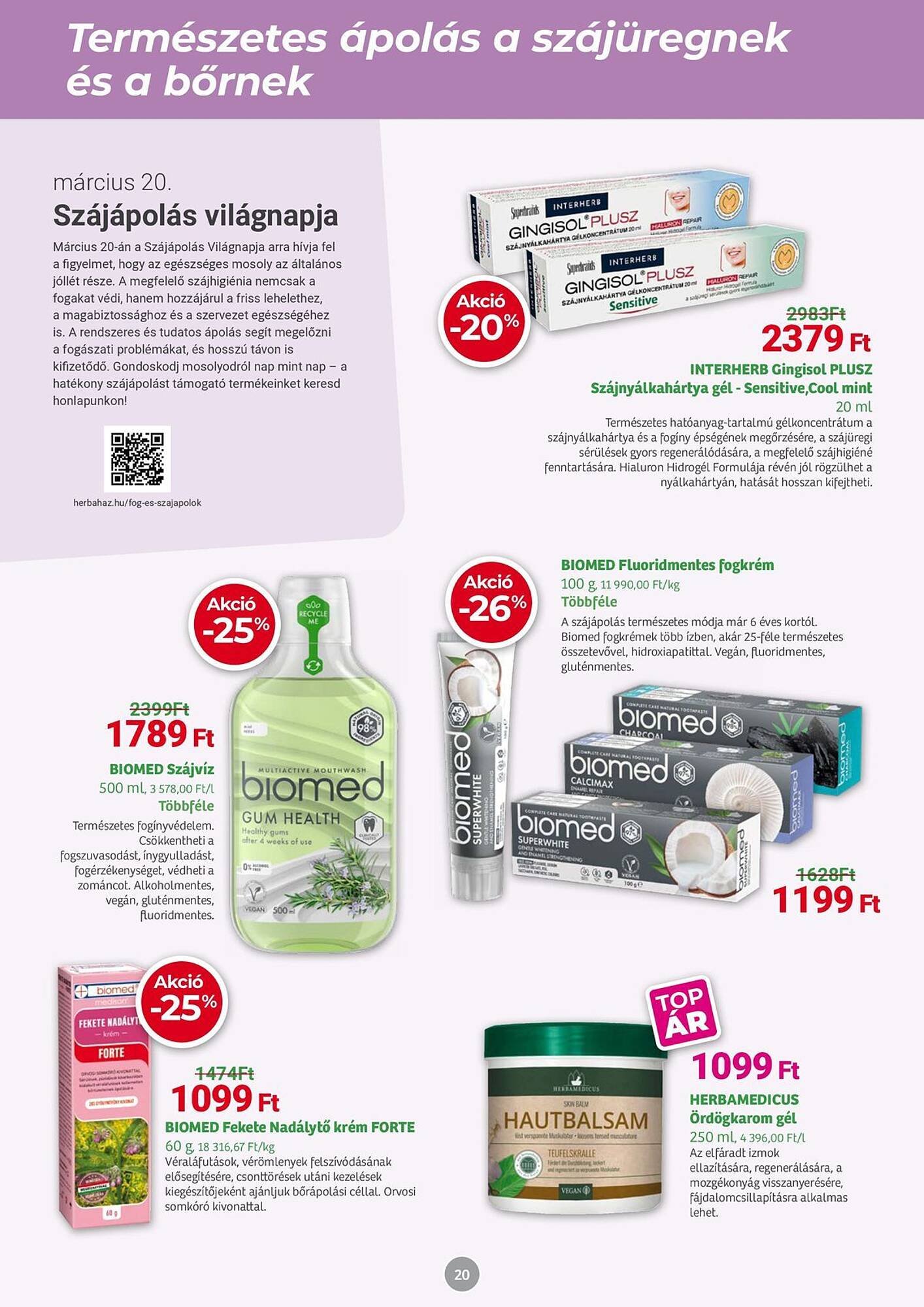 Herbaház akciós újság (2026-03-04 - 2026-04-06)