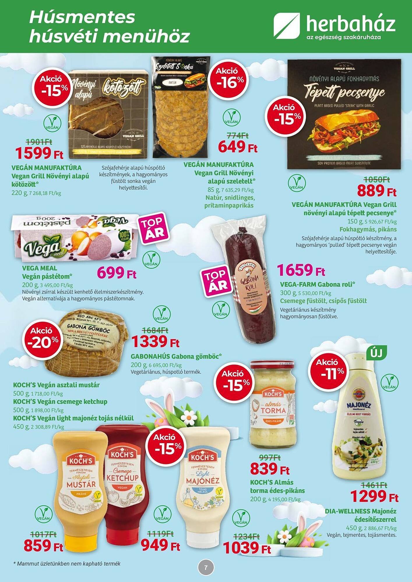 Herbaház akciós újság (2026-03-04 - 2026-04-06)