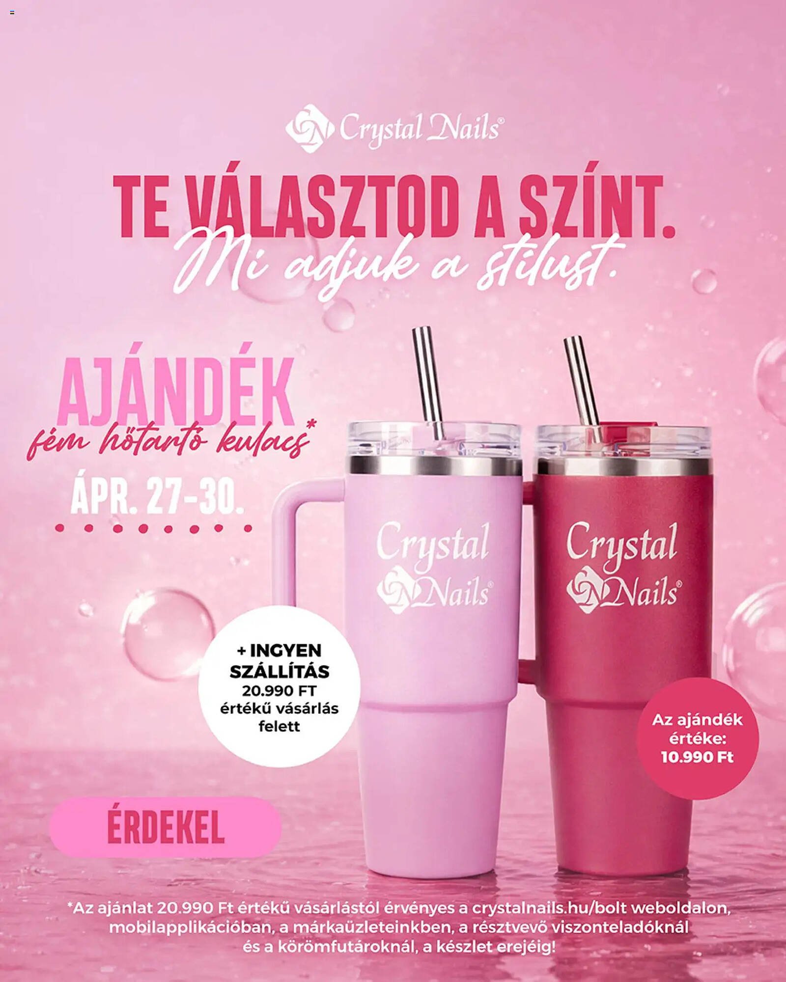 Crystal Nails akciós újság (2026-04-27 - 2026-04-30)
