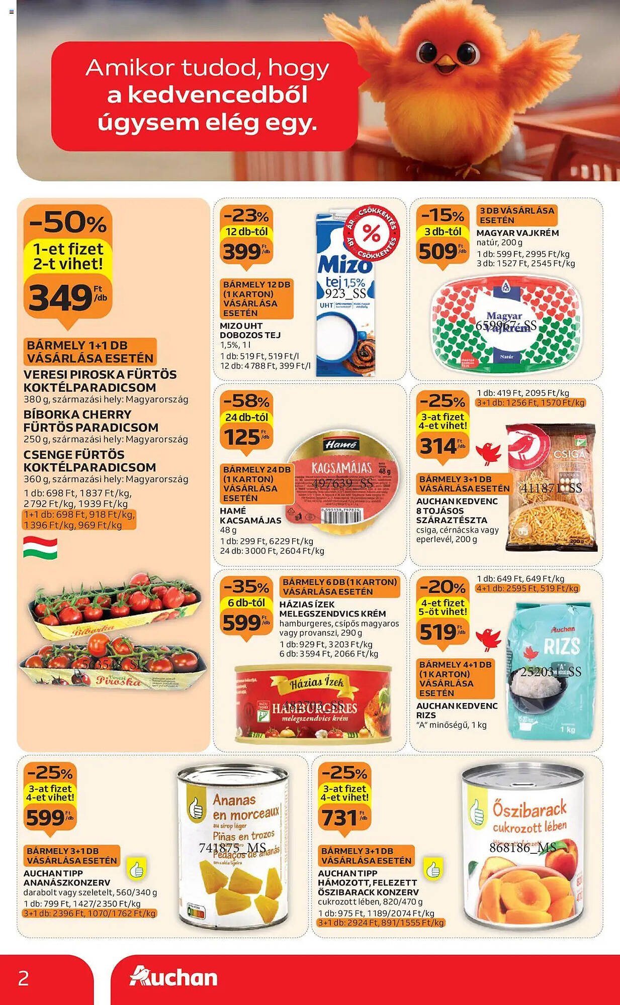 Auchan akciós újság (2025-07-31 - 2025-08-13)
