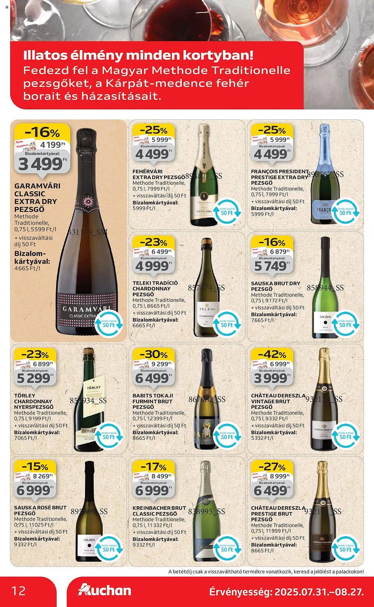Auchan akciós újság (2025-07-31 - 2025-08-13)