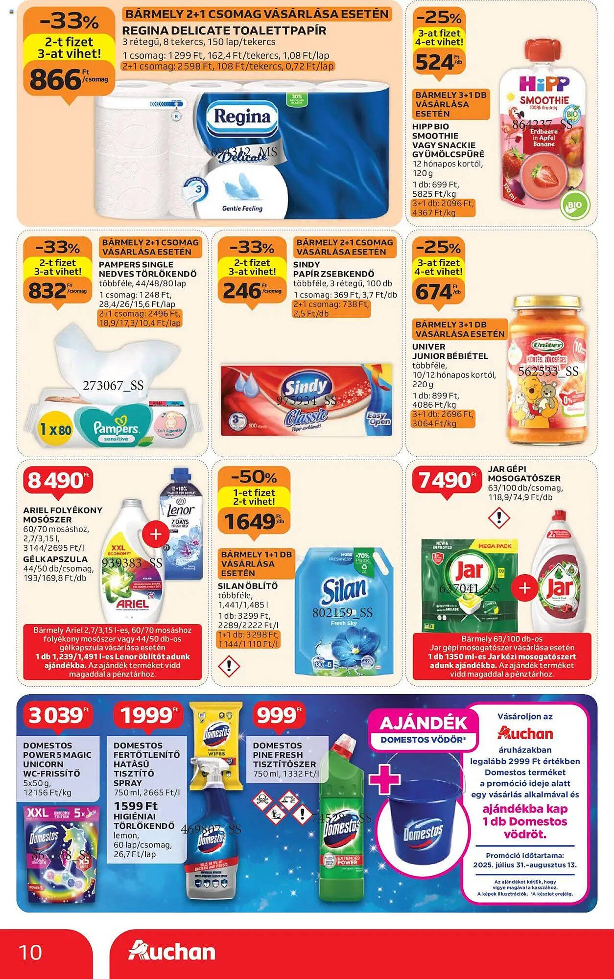 Auchan akciós újság (2025-07-31 - 2025-08-13)