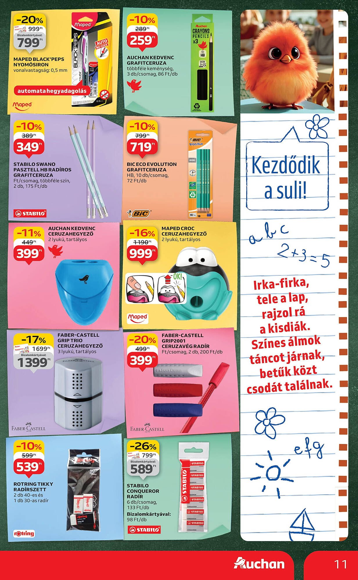 Auchan akciós újság (2025-08-07 - 2025-08-19)