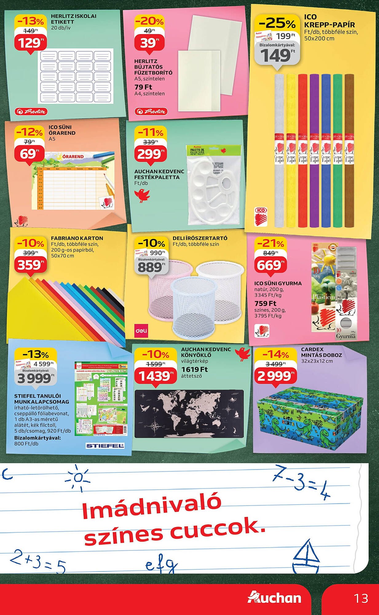 Auchan akciós újság (2025-08-07 - 2025-08-19)