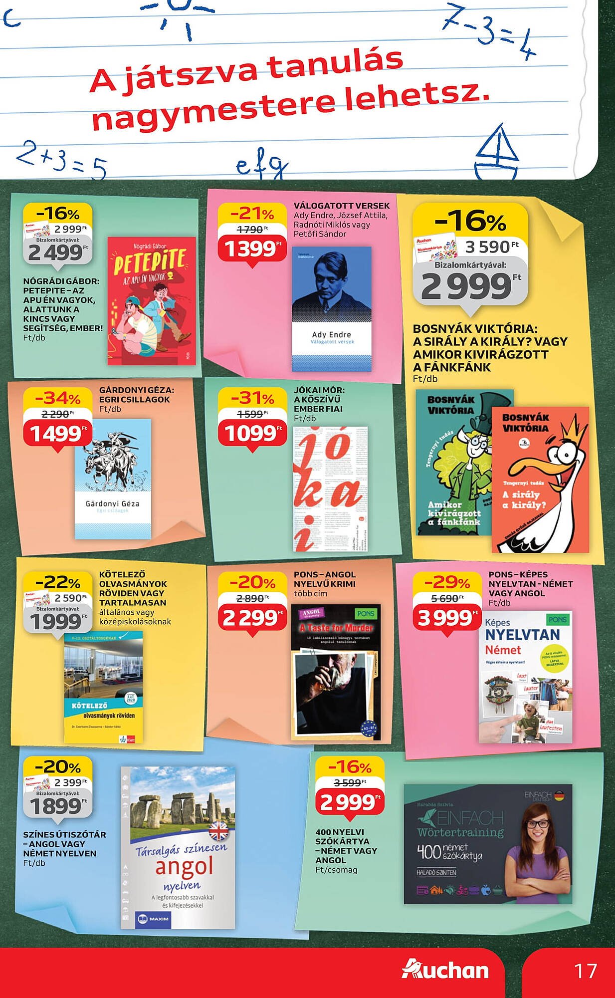 Auchan akciós újság (2025-08-07 - 2025-08-19)