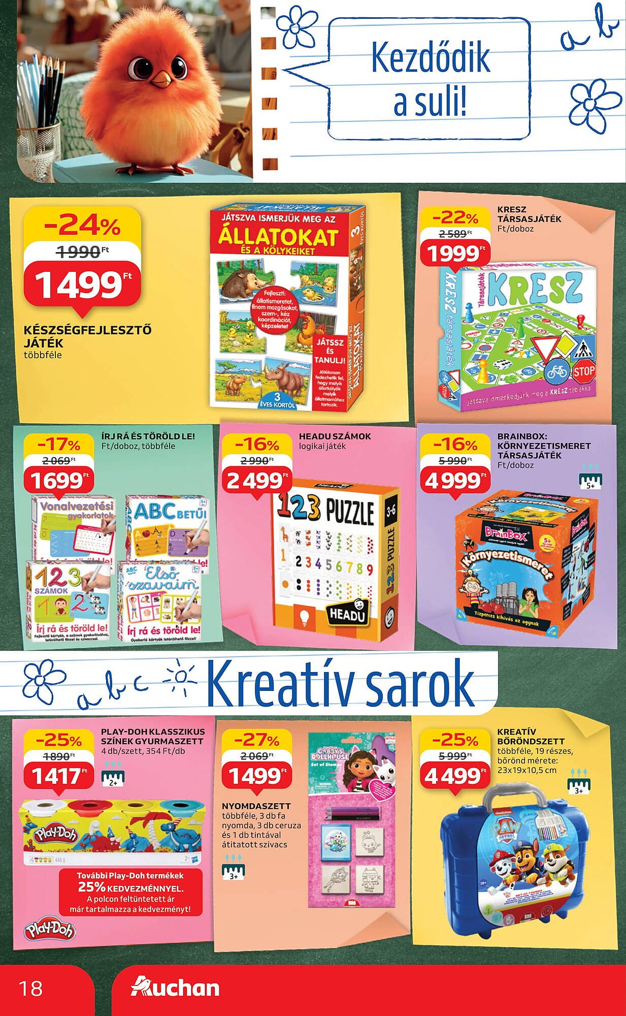 Auchan akciós újság (2025-08-07 - 2025-08-19)
