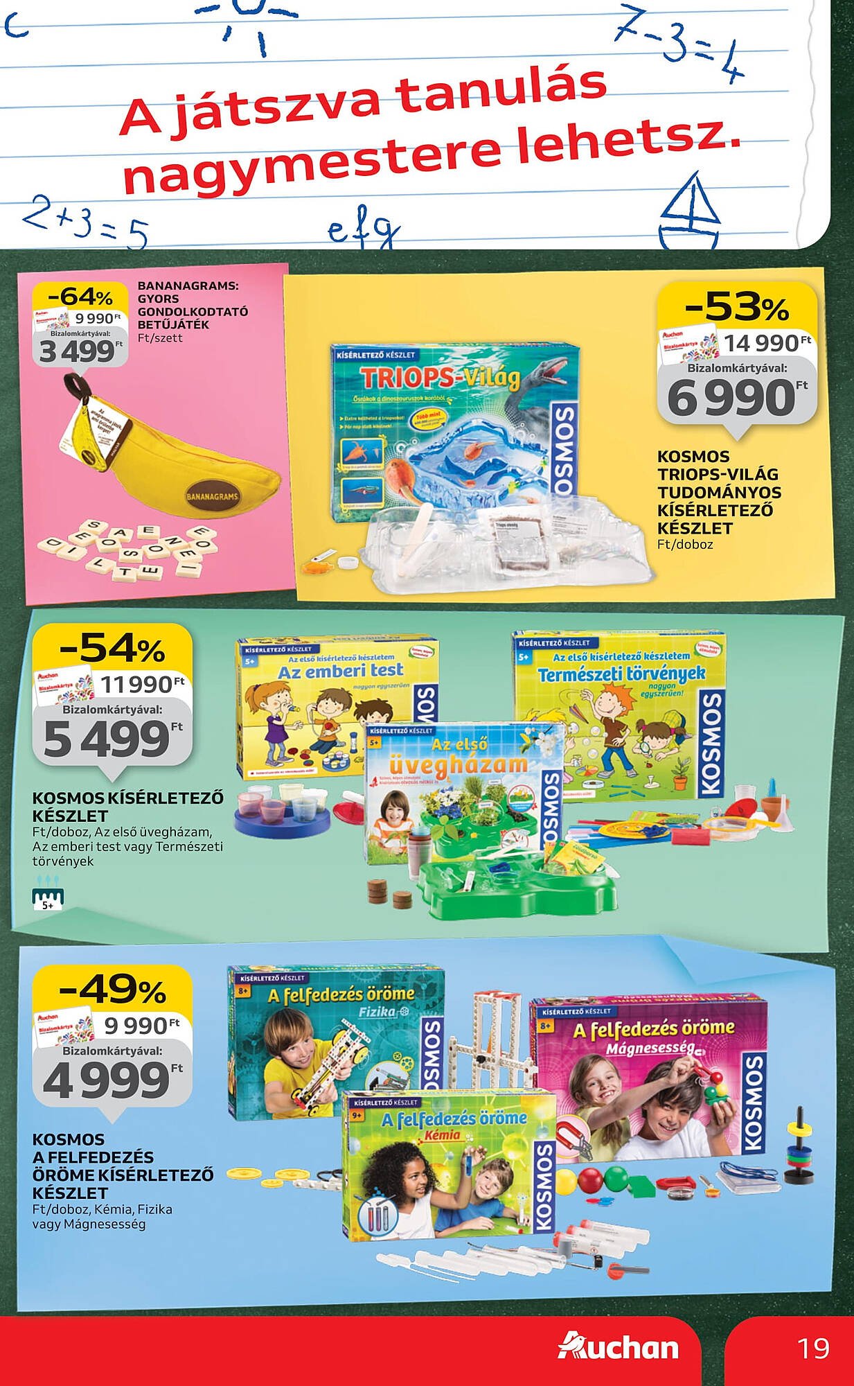 Auchan akciós újság (2025-08-07 - 2025-08-19)