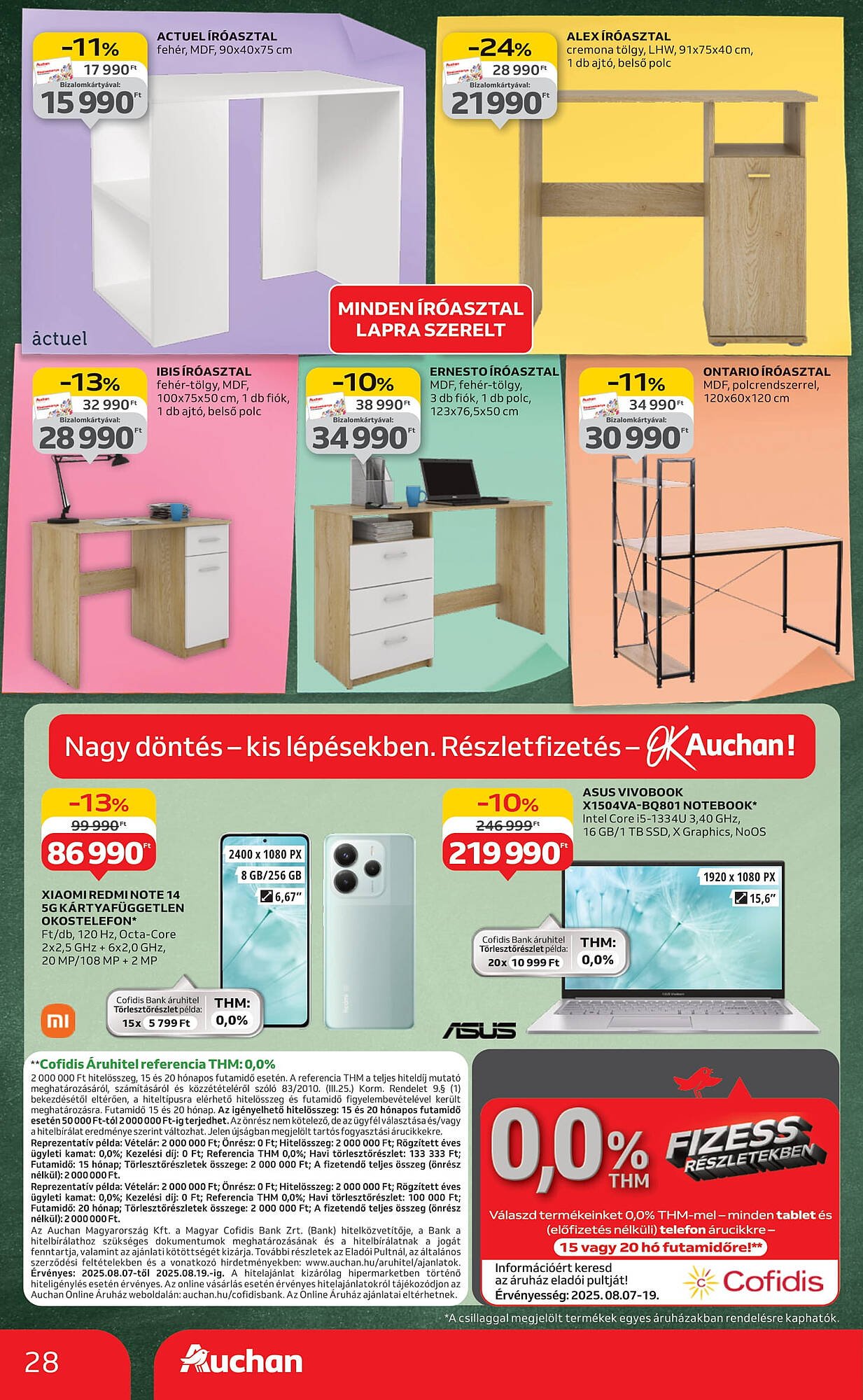 Auchan akciós újság (2025-08-07 - 2025-08-19)