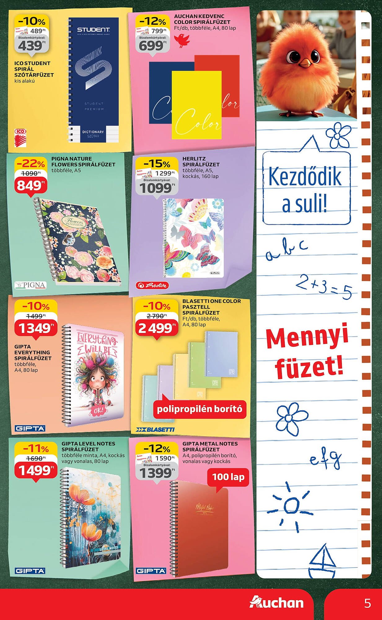 Auchan akciós újság (2025-08-07 - 2025-08-19)