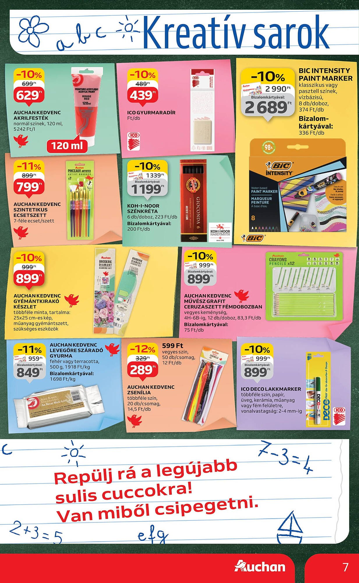 Auchan akciós újság (2025-08-07 - 2025-08-19)