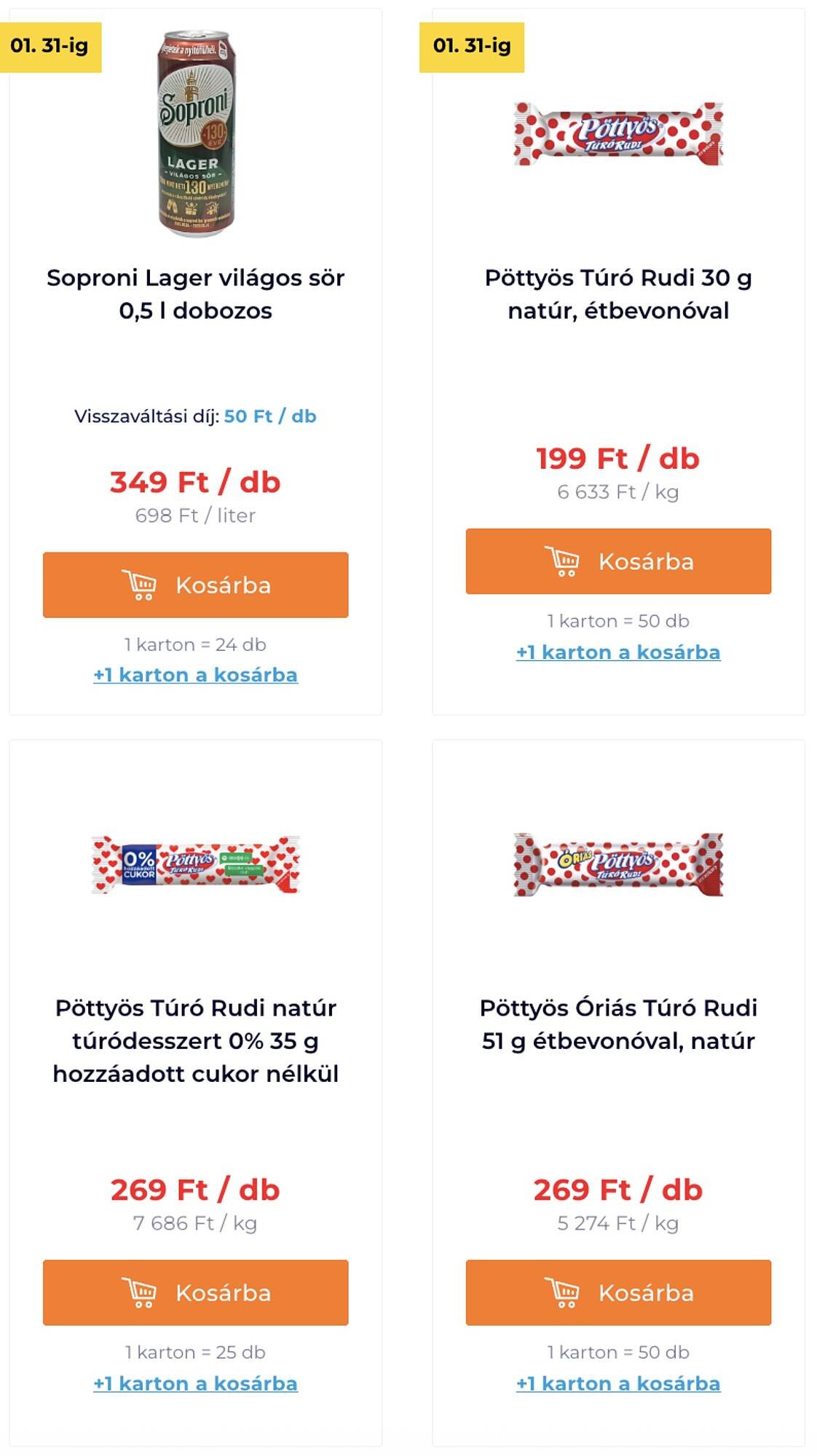 GRoby akciós újság (2026-01-12 - 2026-02-01)