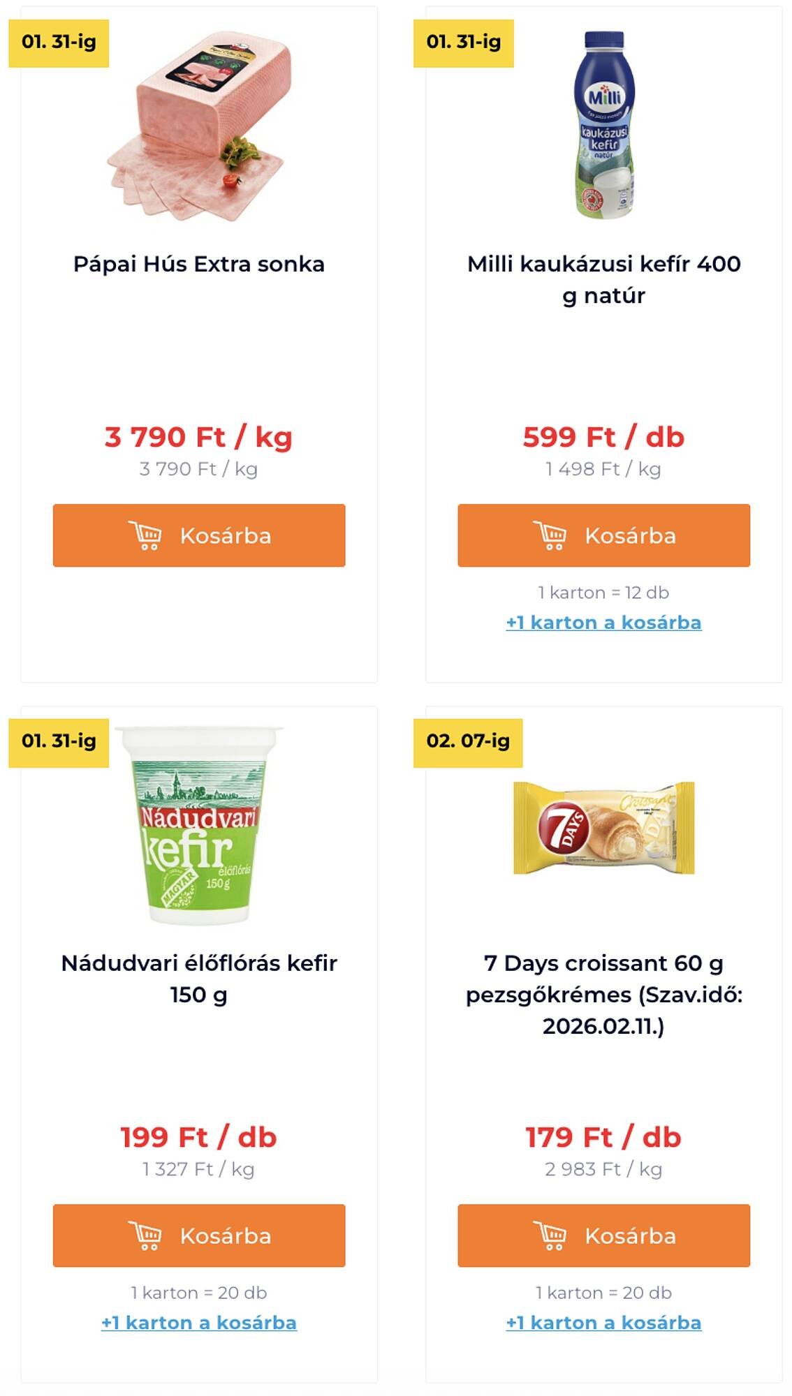 GRoby akciós újság (2026-01-12 - 2026-02-01)