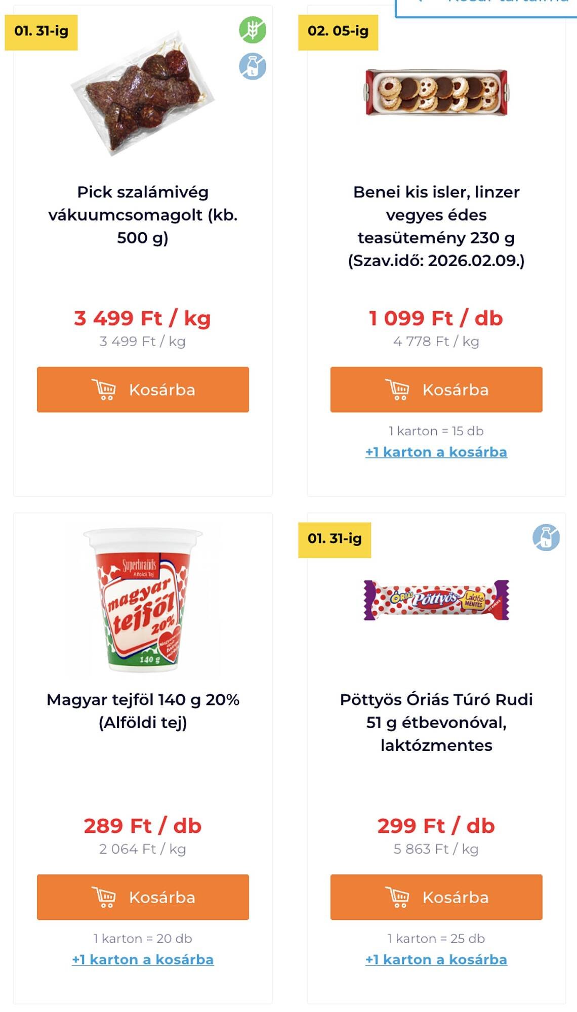 GRoby akciós újság (2026-01-12 - 2026-02-01)