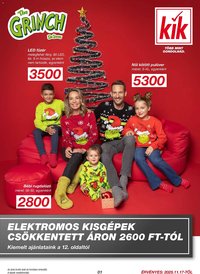 Kik akciós újság (2025-11-17 - 2025-12-01)