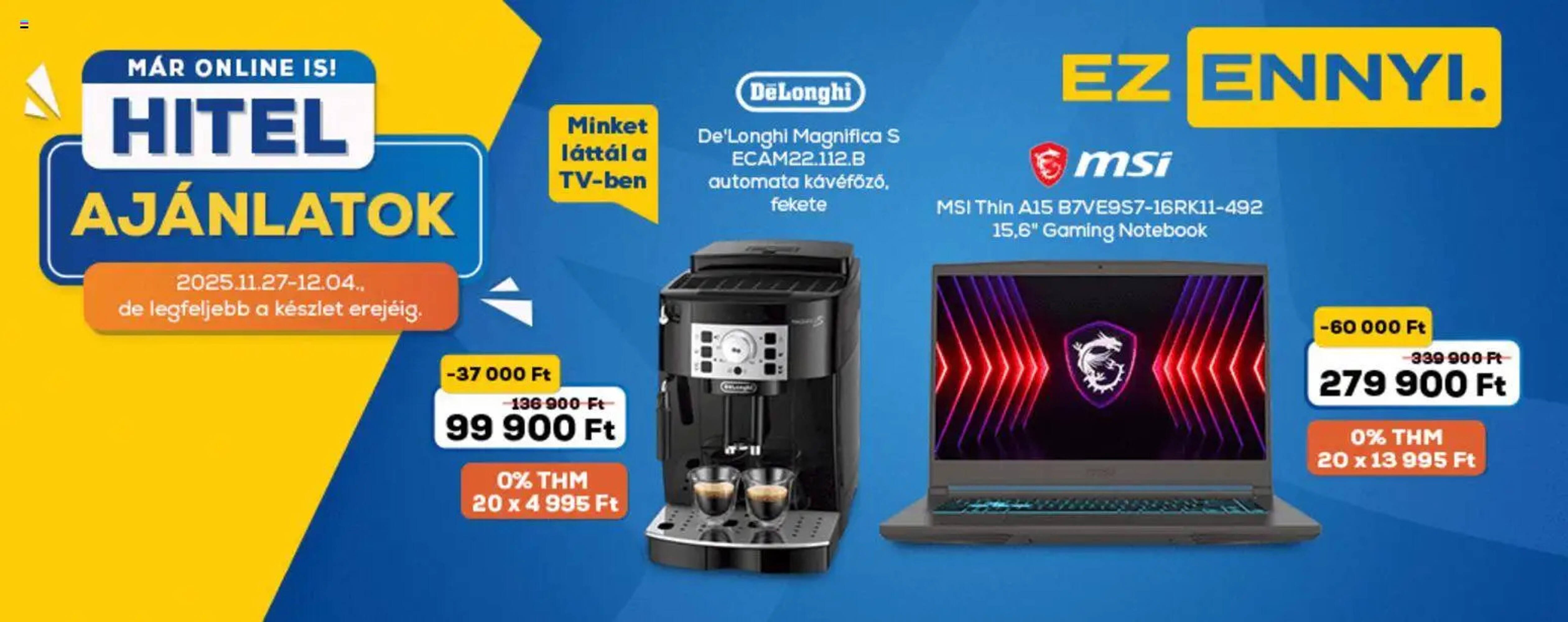 Euronics akciós újság (2025-11-27 - 2025-12-04)