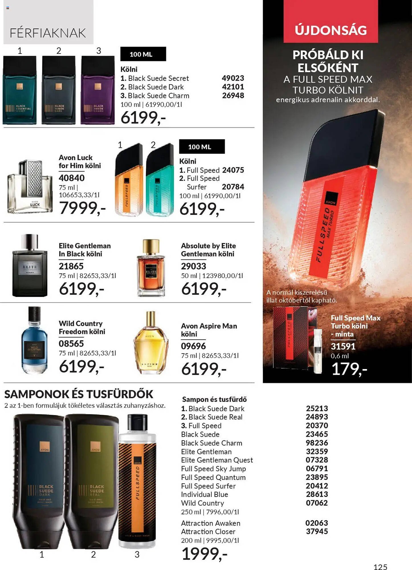 AVON akciós újság (2025-09-01 - 2025-09-30)