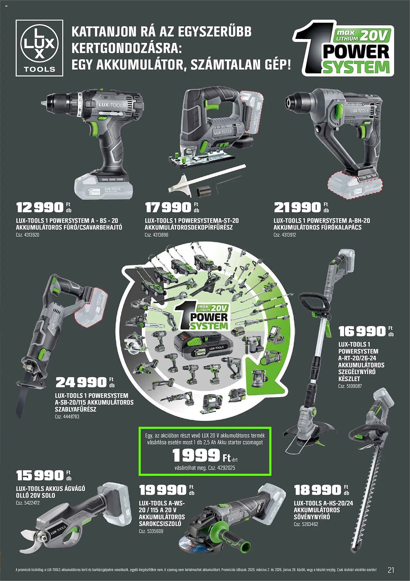 OBI akciós újság (2026-03-31 - 2026-04-26)