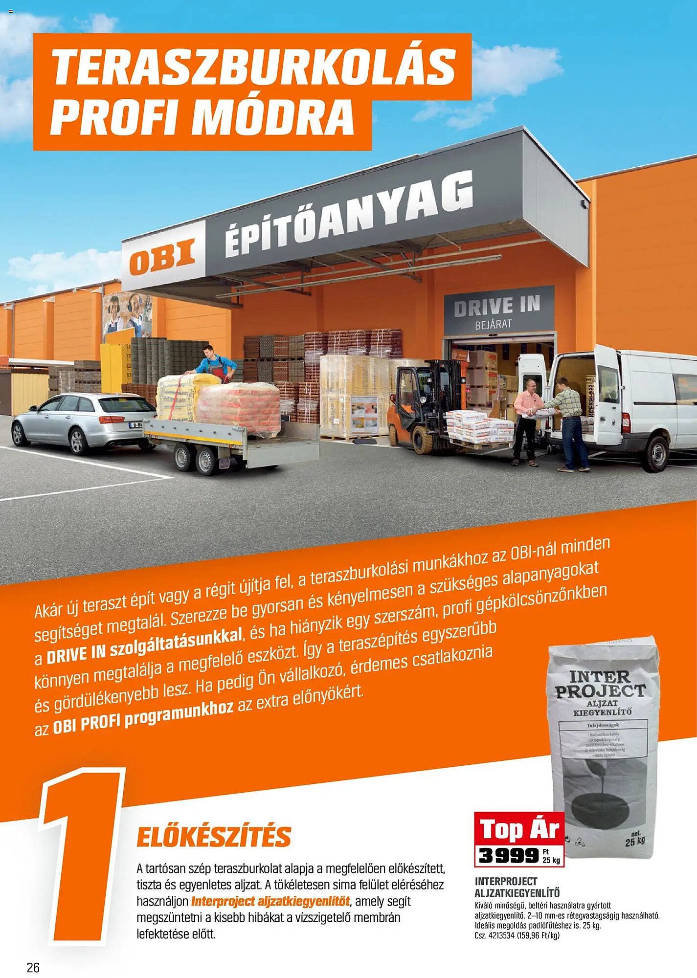 OBI akciós újság (2026-03-31 - 2026-04-26)