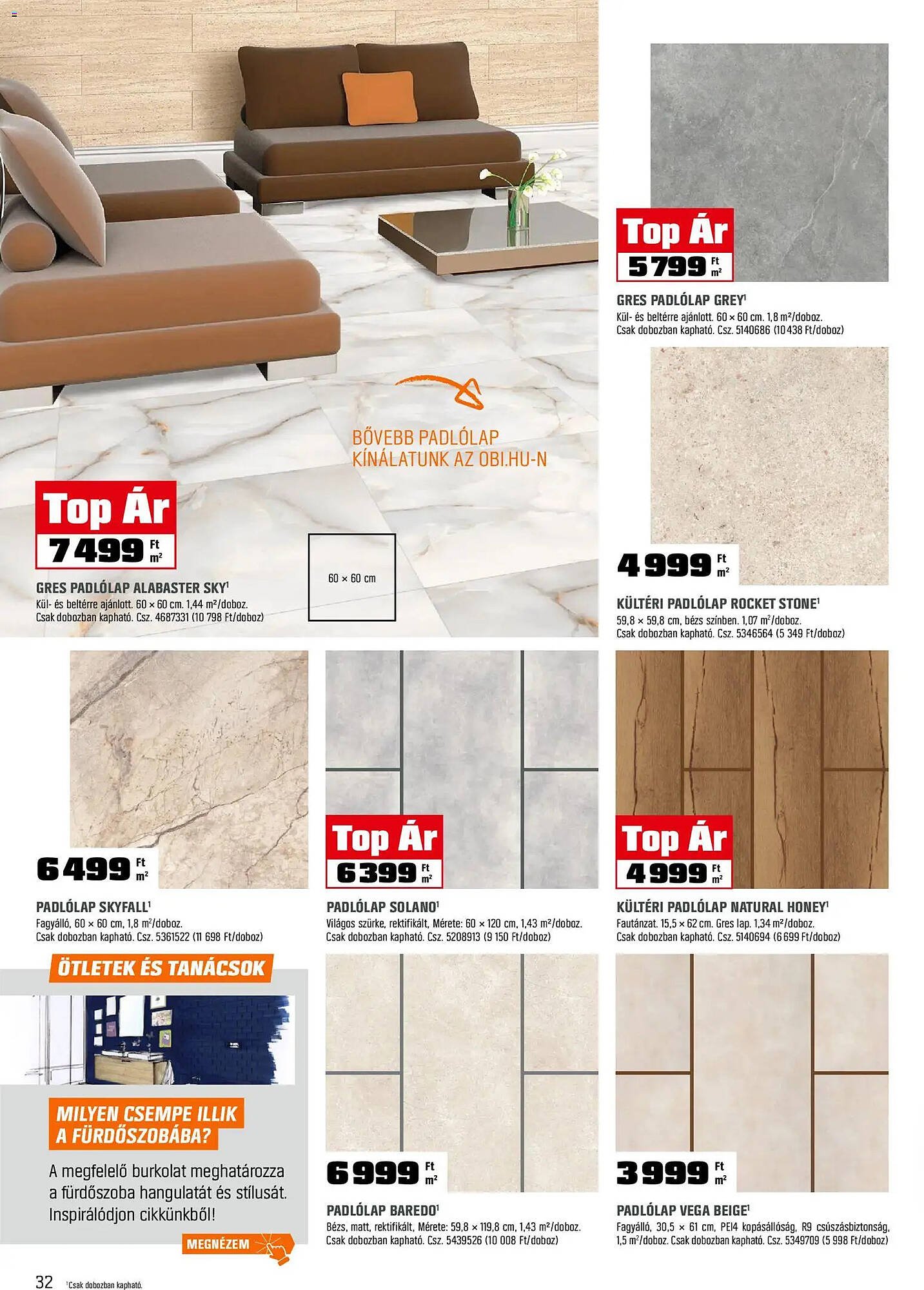OBI akciós újság (2026-03-31 - 2026-04-26)
