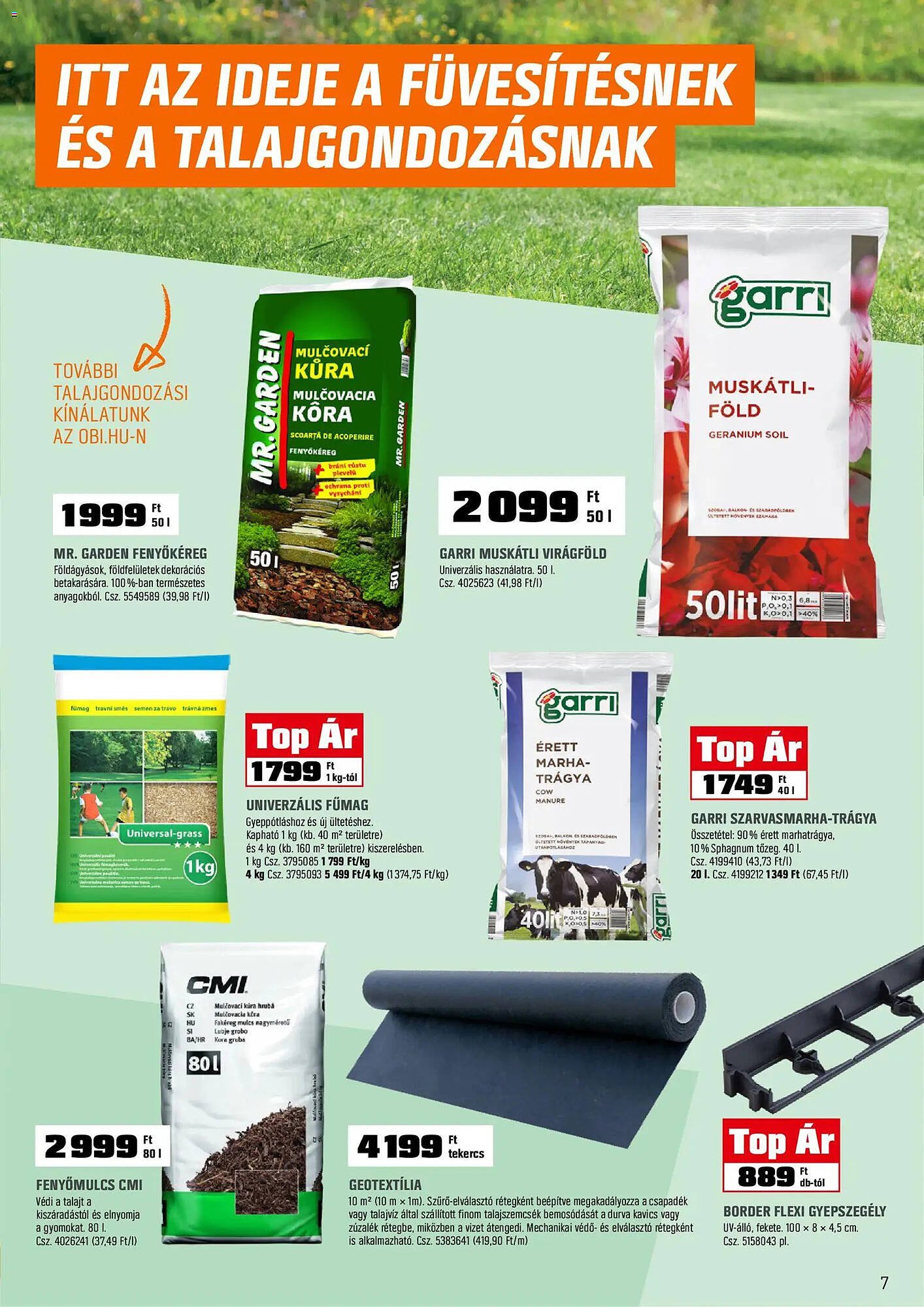 OBI akciós újság (2026-03-31 - 2026-04-26)