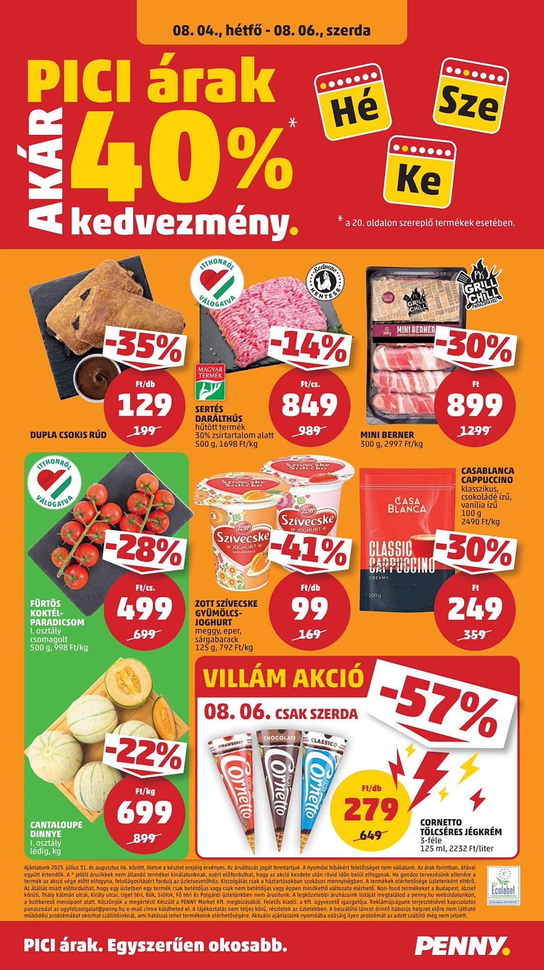 PENNY akciós újság (2025-07-31 - 2025-08-06)