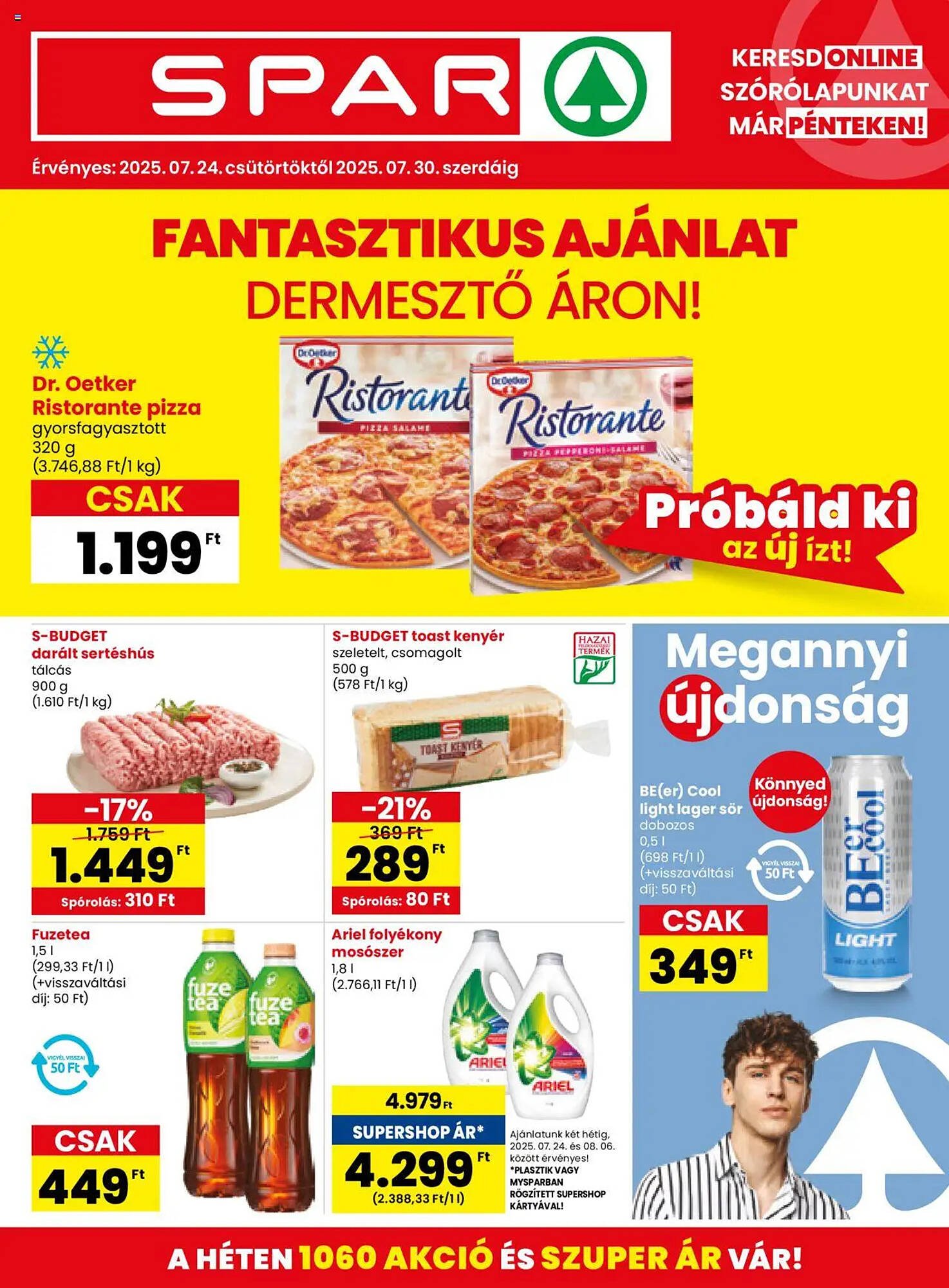 Spar akciós újság (2025-07-24 - 2025-07-30)