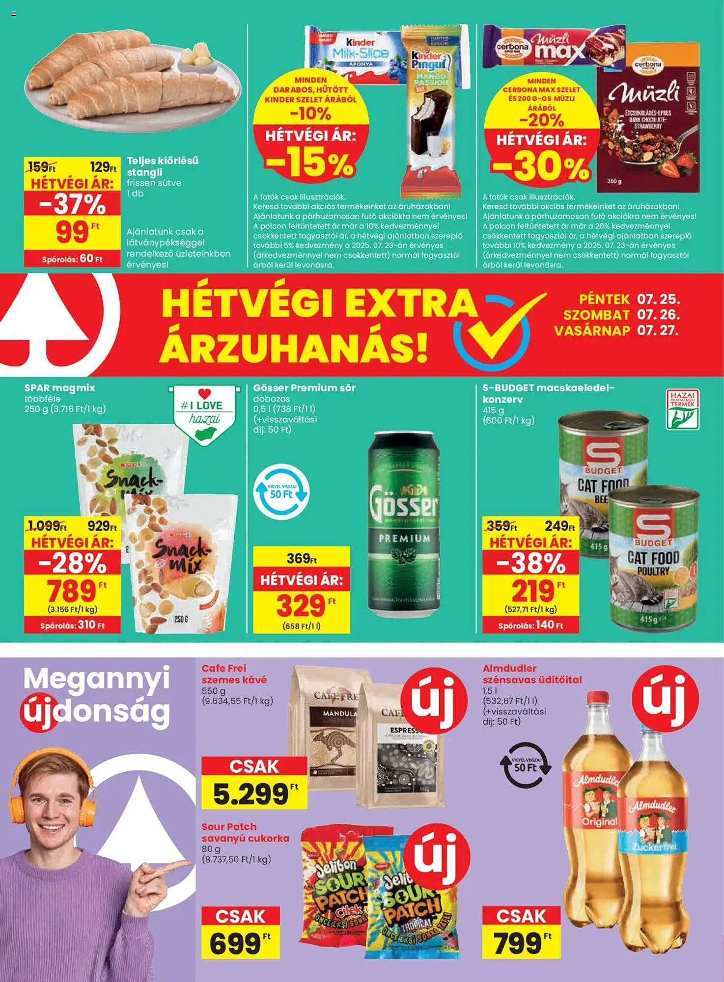 Spar akciós újság (2025-07-24 - 2025-07-30)
