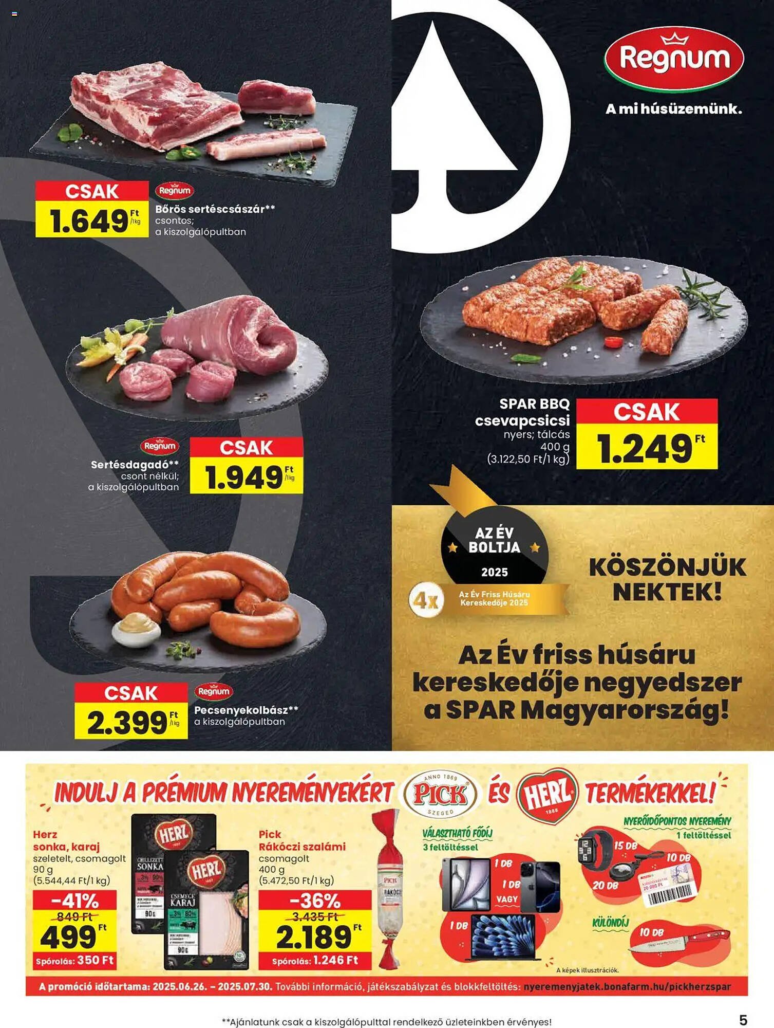 Spar akciós újság (2025-07-24 - 2025-07-30)