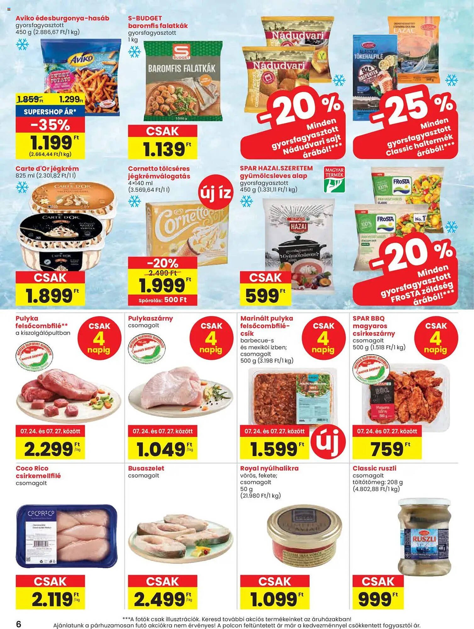 Spar akciós újság (2025-07-24 - 2025-07-30)