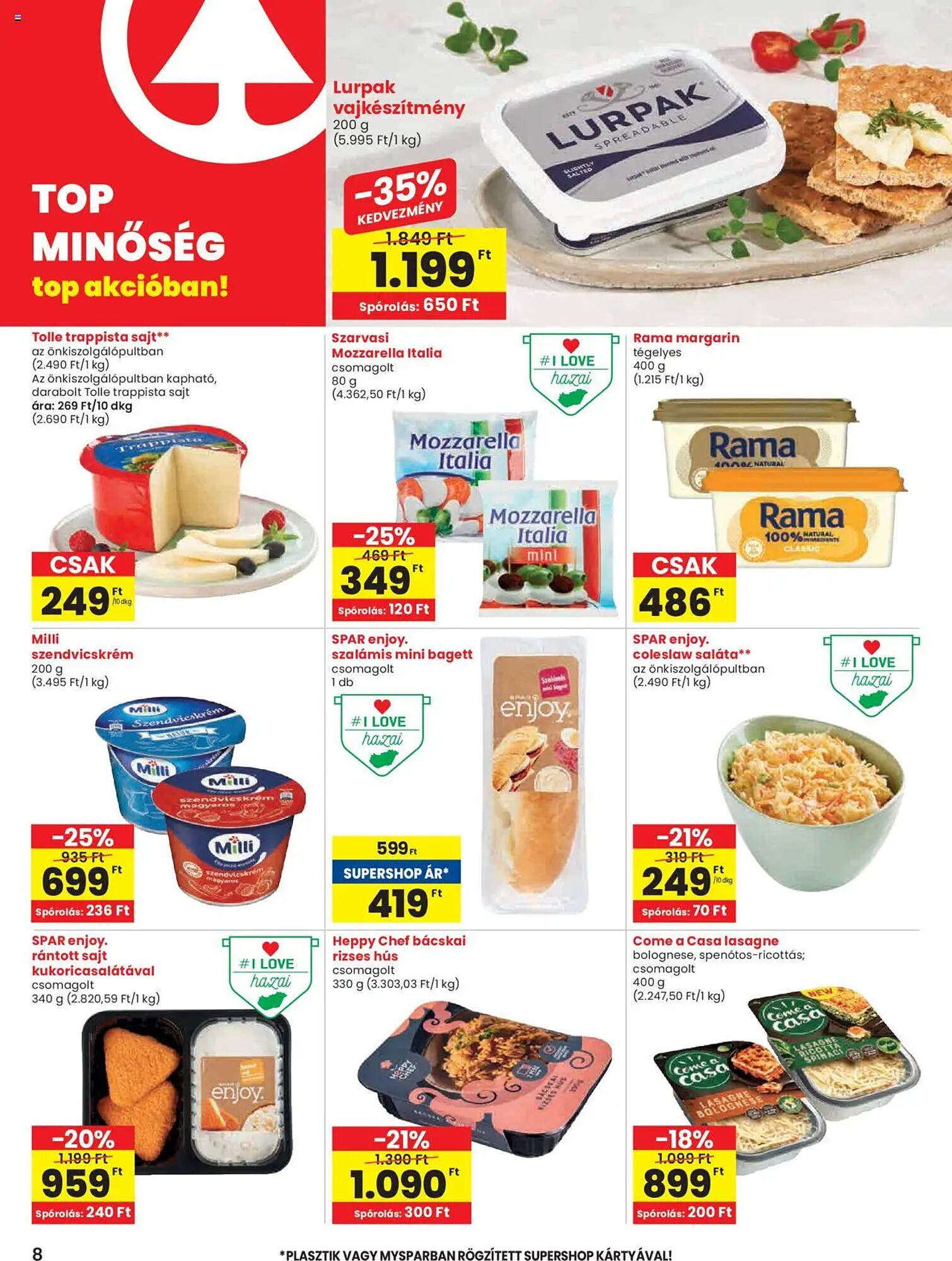 Spar akciós újság (2025-07-24 - 2025-07-30)