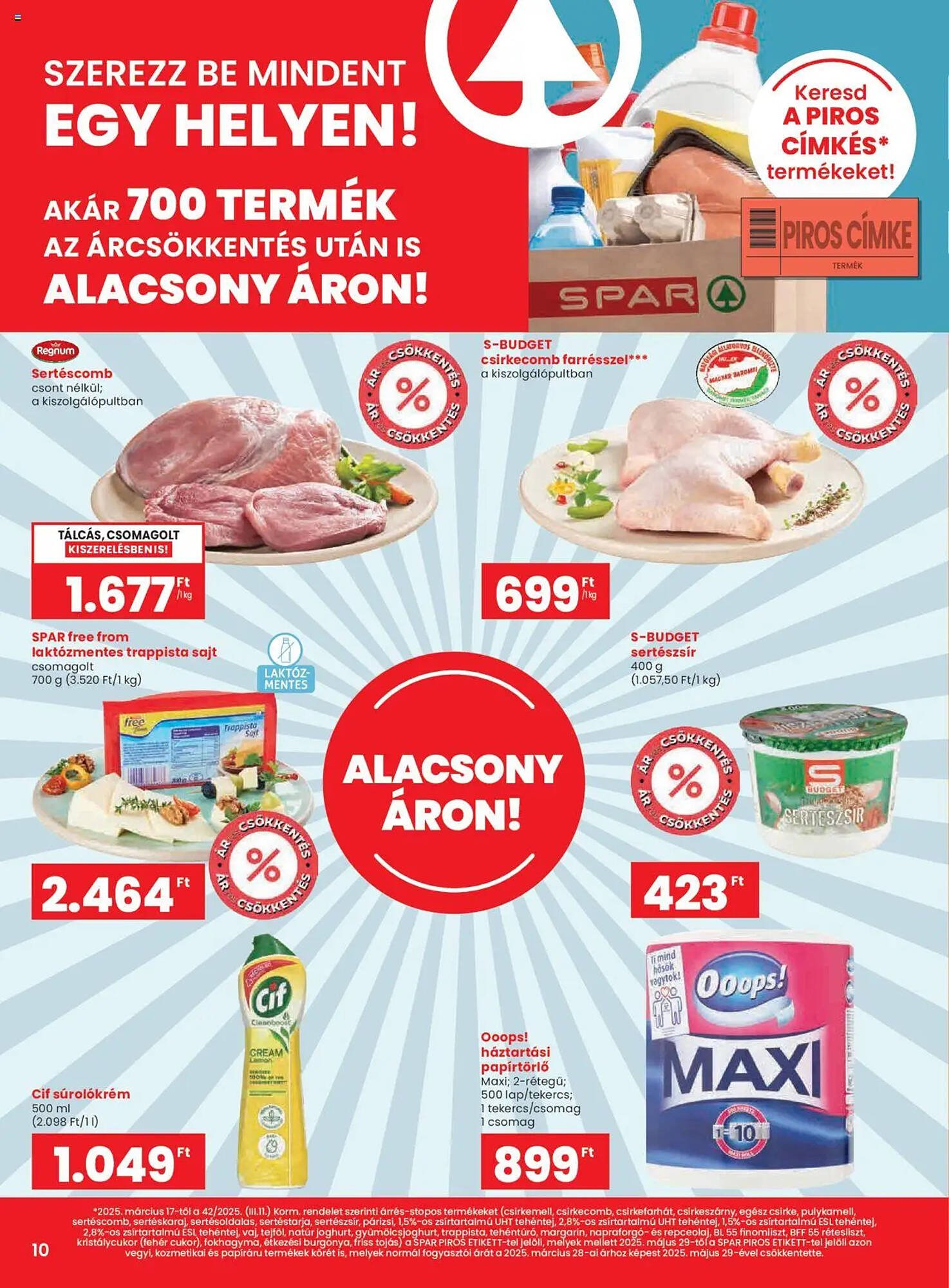 Spar akciós újság (2025-07-24 - 2025-07-30)