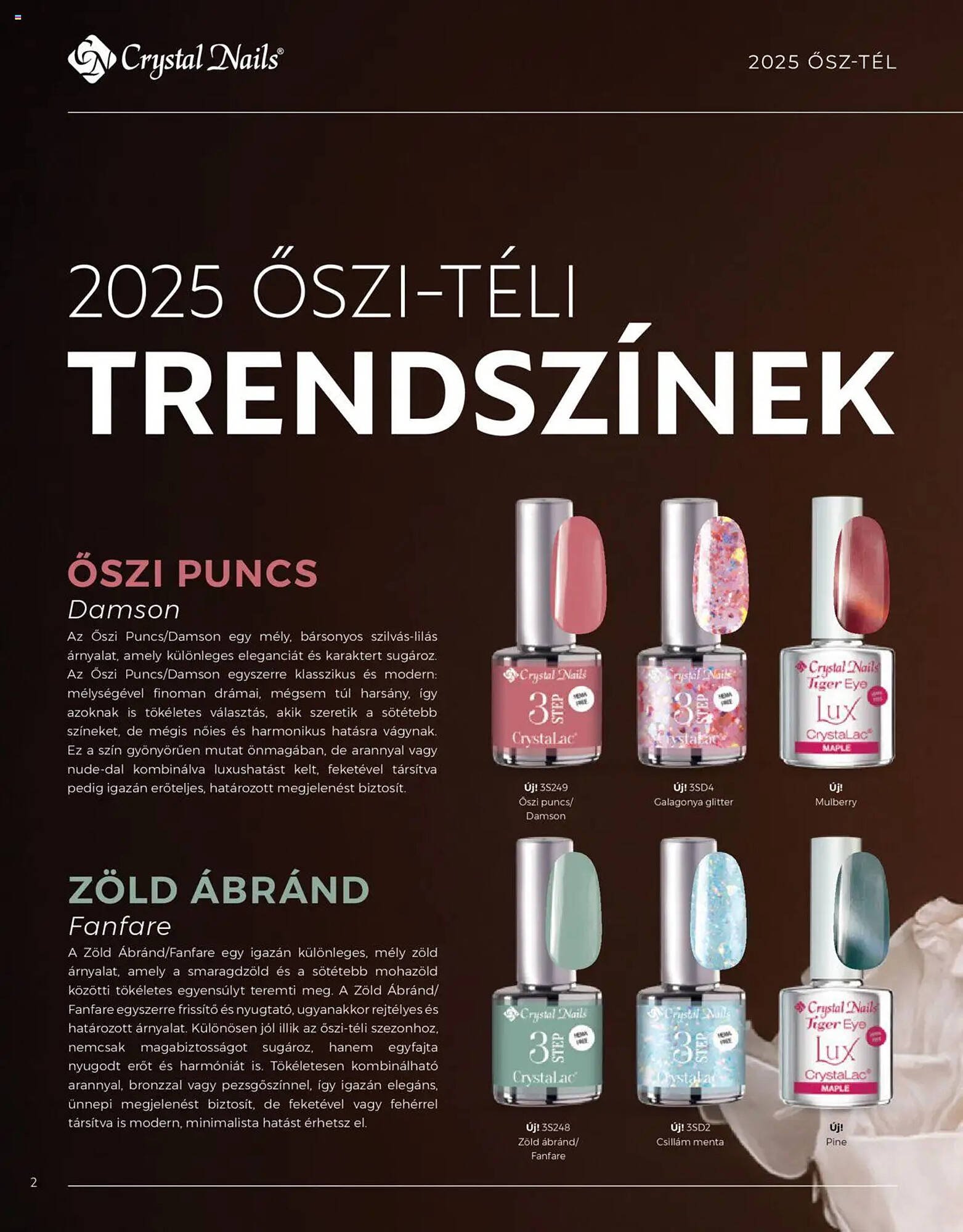 Crystal Nails akciós újság (2025-09-07 - 2025-12-31)