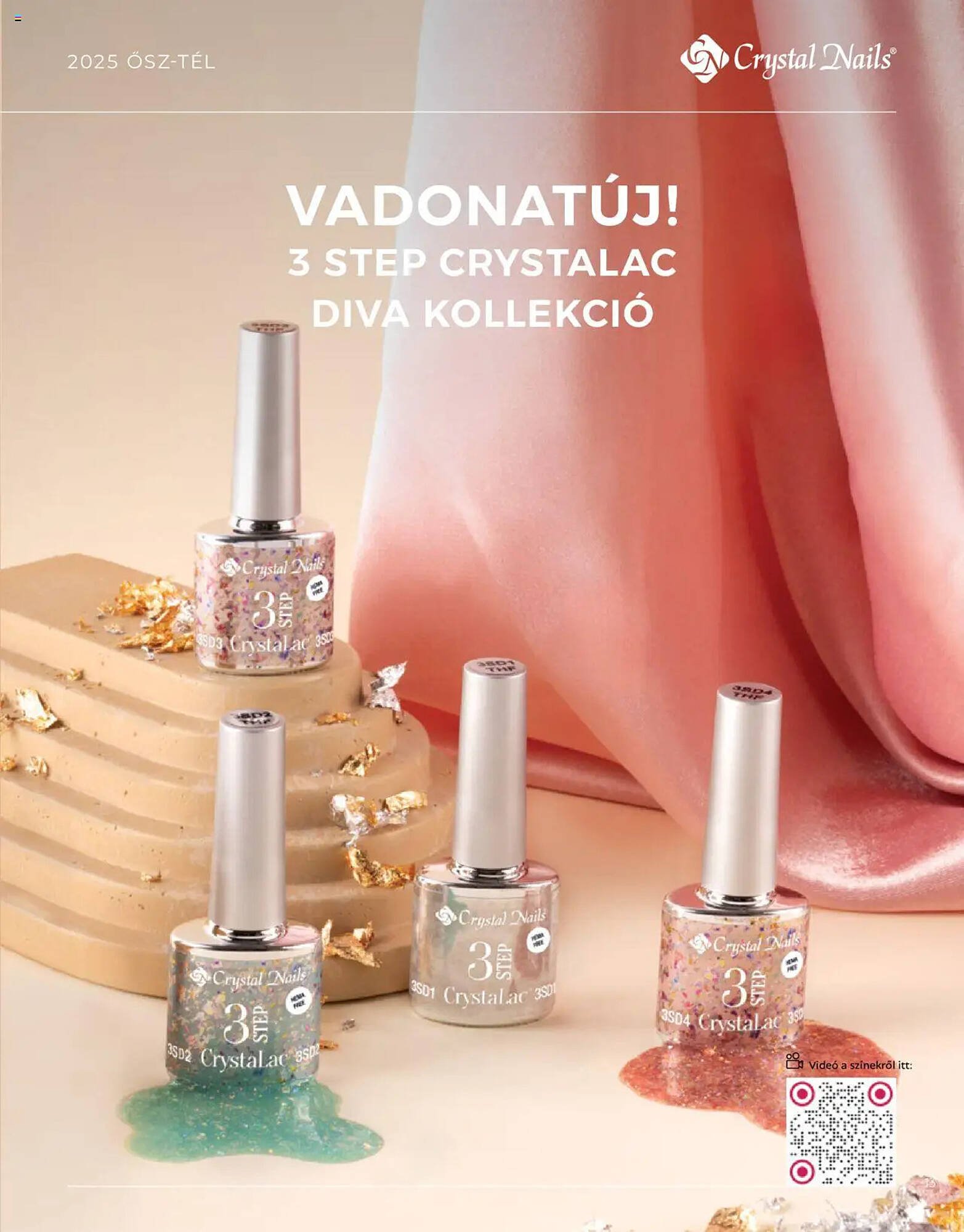 Crystal Nails akciós újság (2025-09-07 - 2025-12-31)