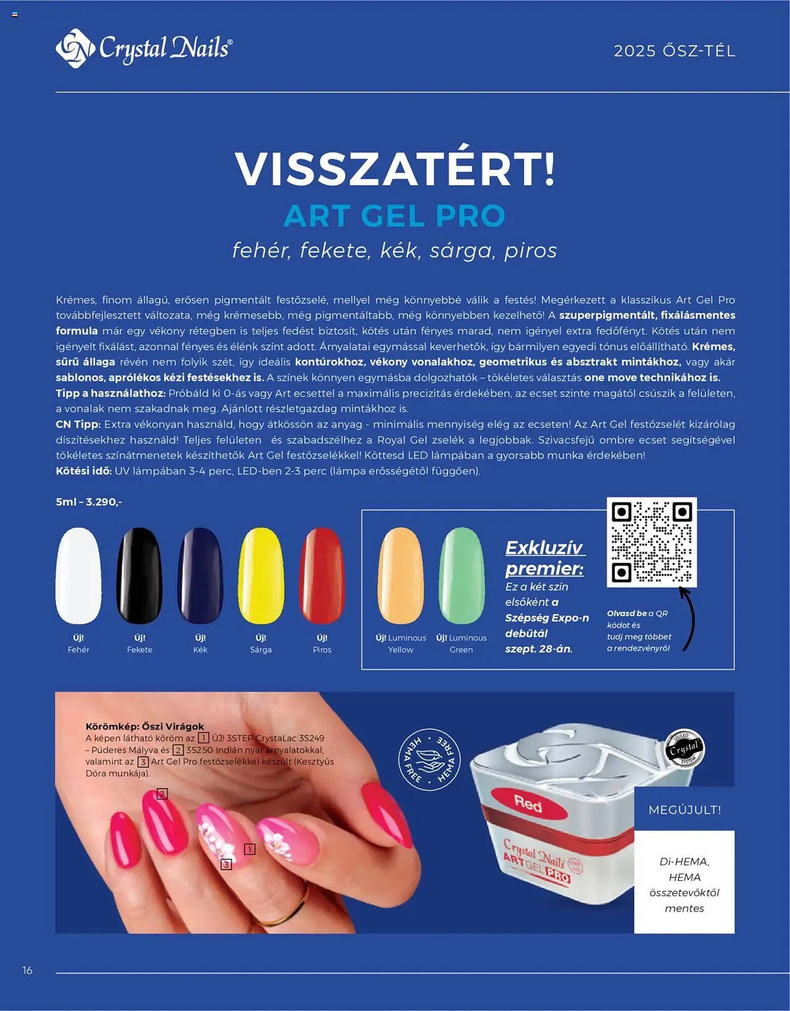 Crystal Nails akciós újság (2025-09-07 - 2025-12-31)