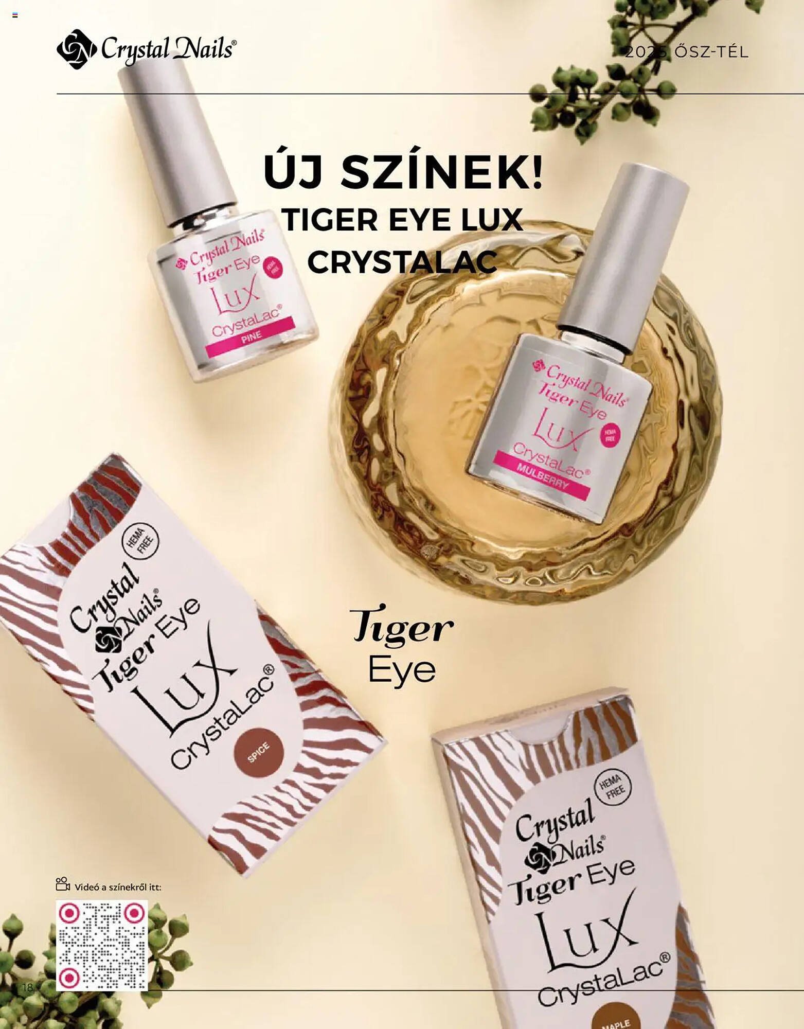 Crystal Nails akciós újság (2025-09-07 - 2025-12-31)