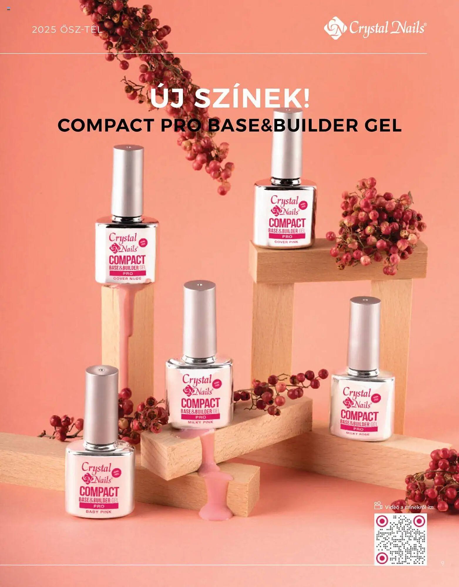 Crystal Nails akciós újság (2025-09-07 - 2025-12-31)